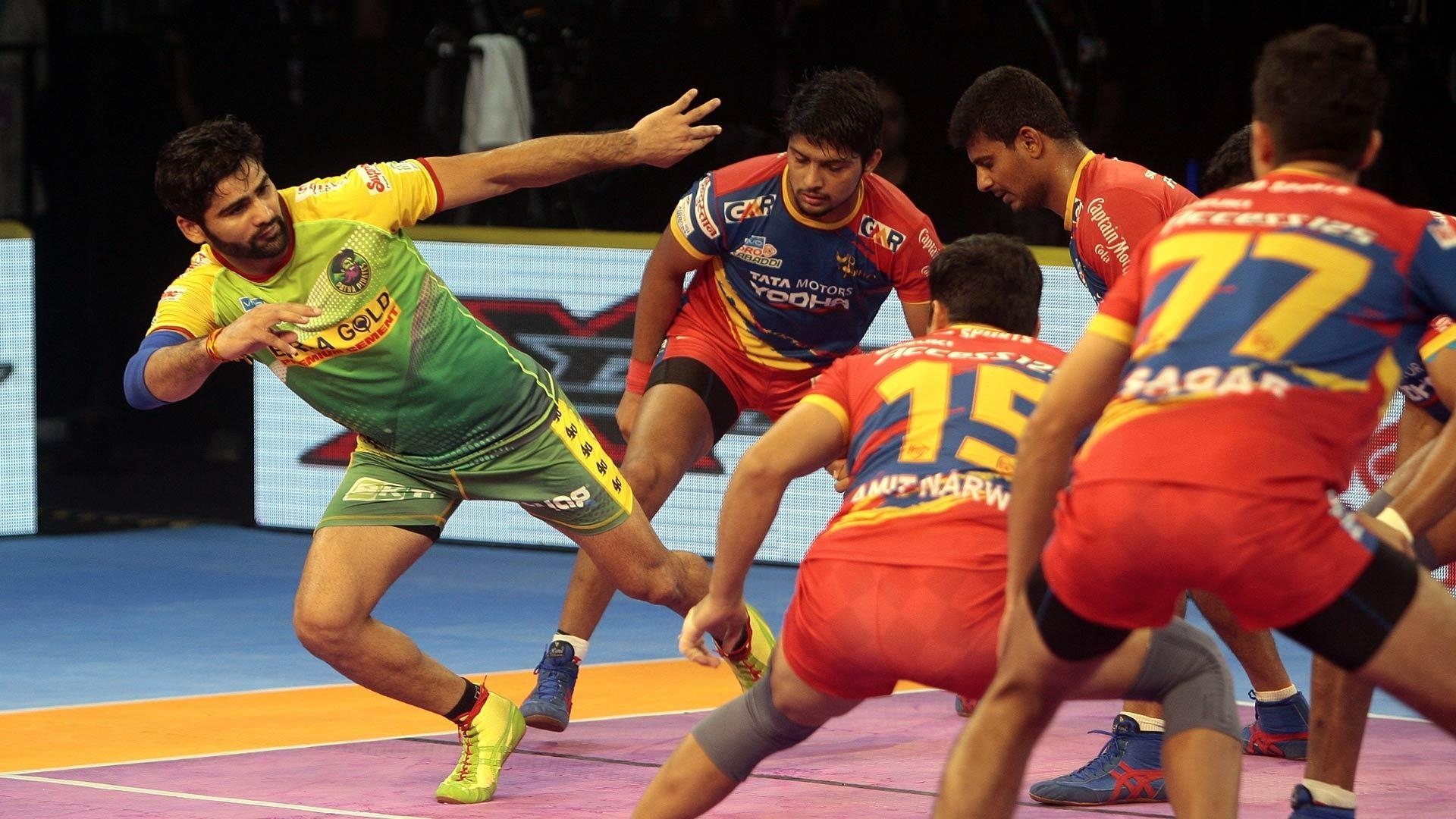 1920x1080 Pro Kabaddi League Season 6 Day 5 highlights. Kabaddi Live Score, Desktop