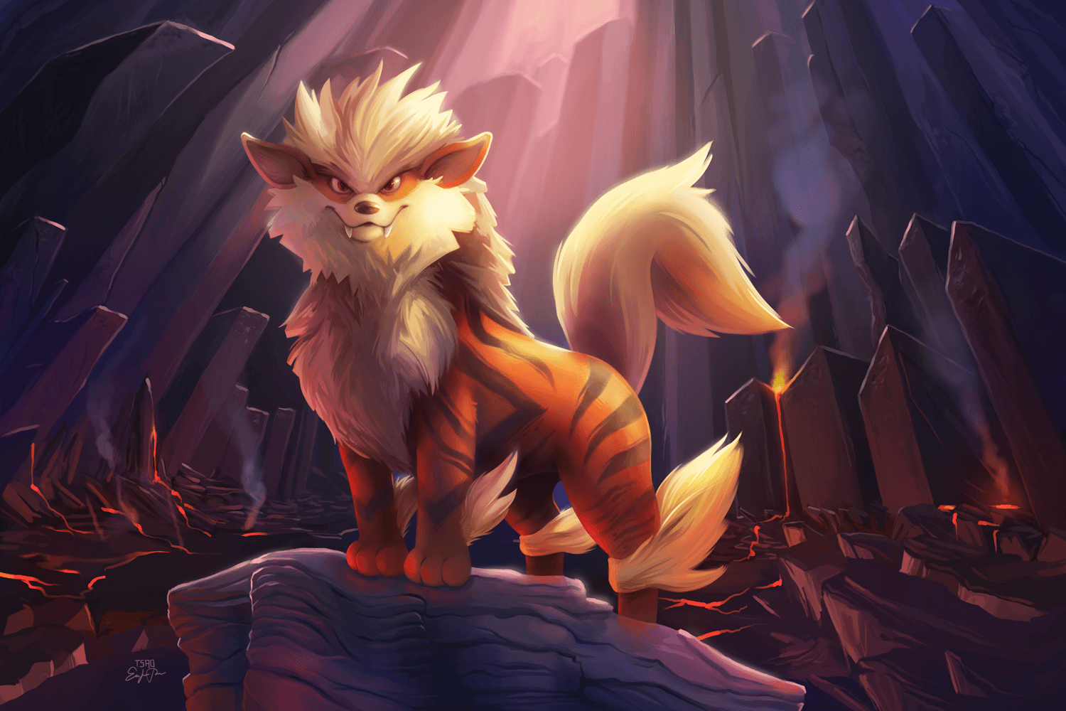 1500x1000 Arcanine Pokemon, HD Artist, 4k Wallpaper, Image, Background, Desktop