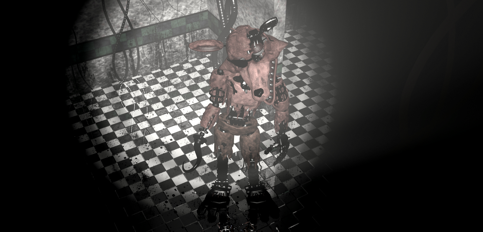 1600x770 Foxy Withered. Five Nights At Freddy's, Dual Screen