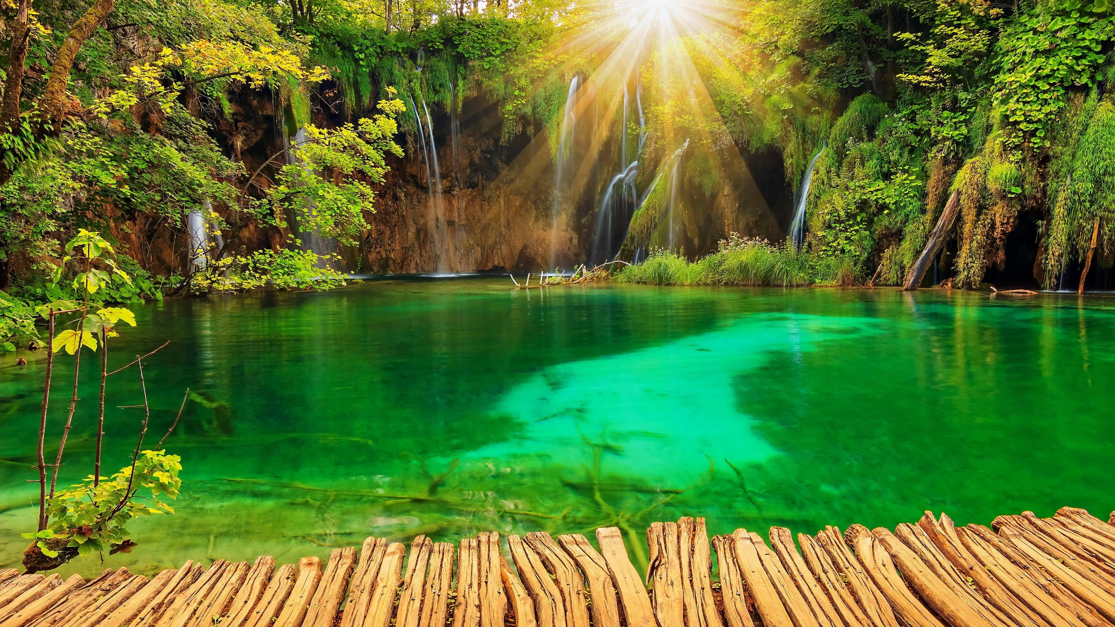 3840x2160 Plitvice Lakes National Park Wallpaper. Wallpaper Studio 10, Desktop