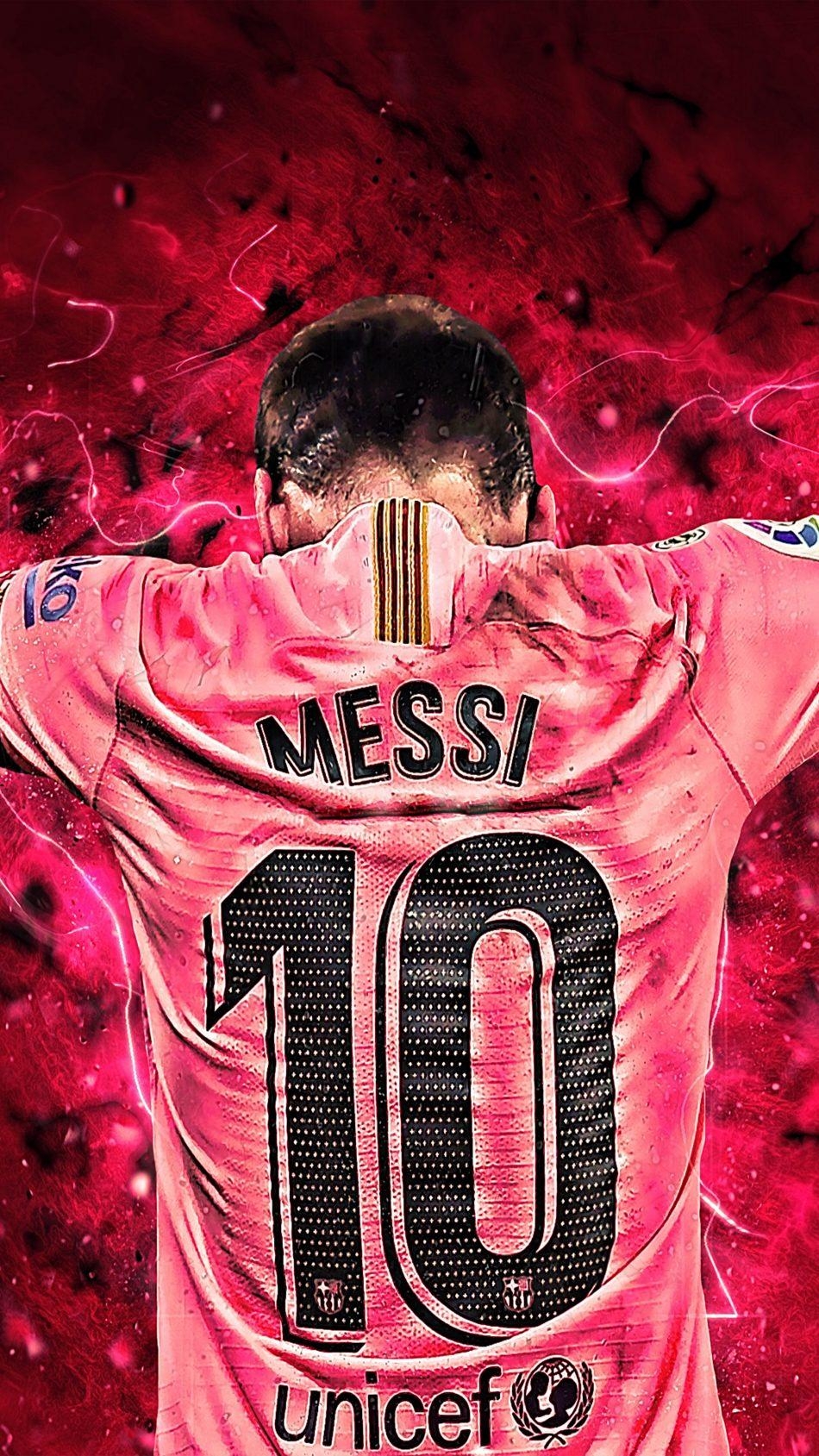 950x1690 Messi 10 Art Graphics 4K Ultra HD Mobile Wallpaper, Phone