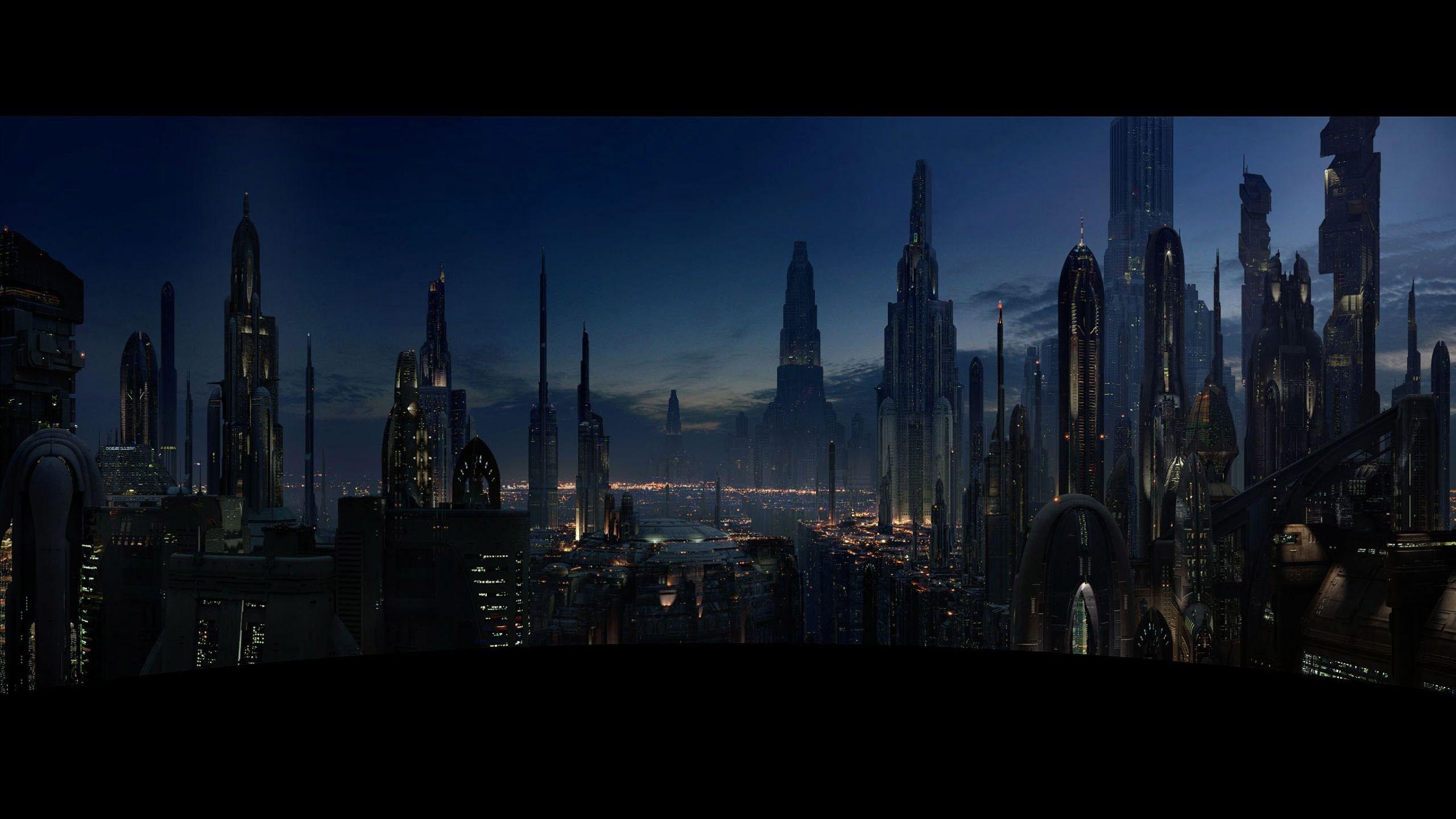 2560x1440 Coruscant Wars Wallpaper #, Desktop