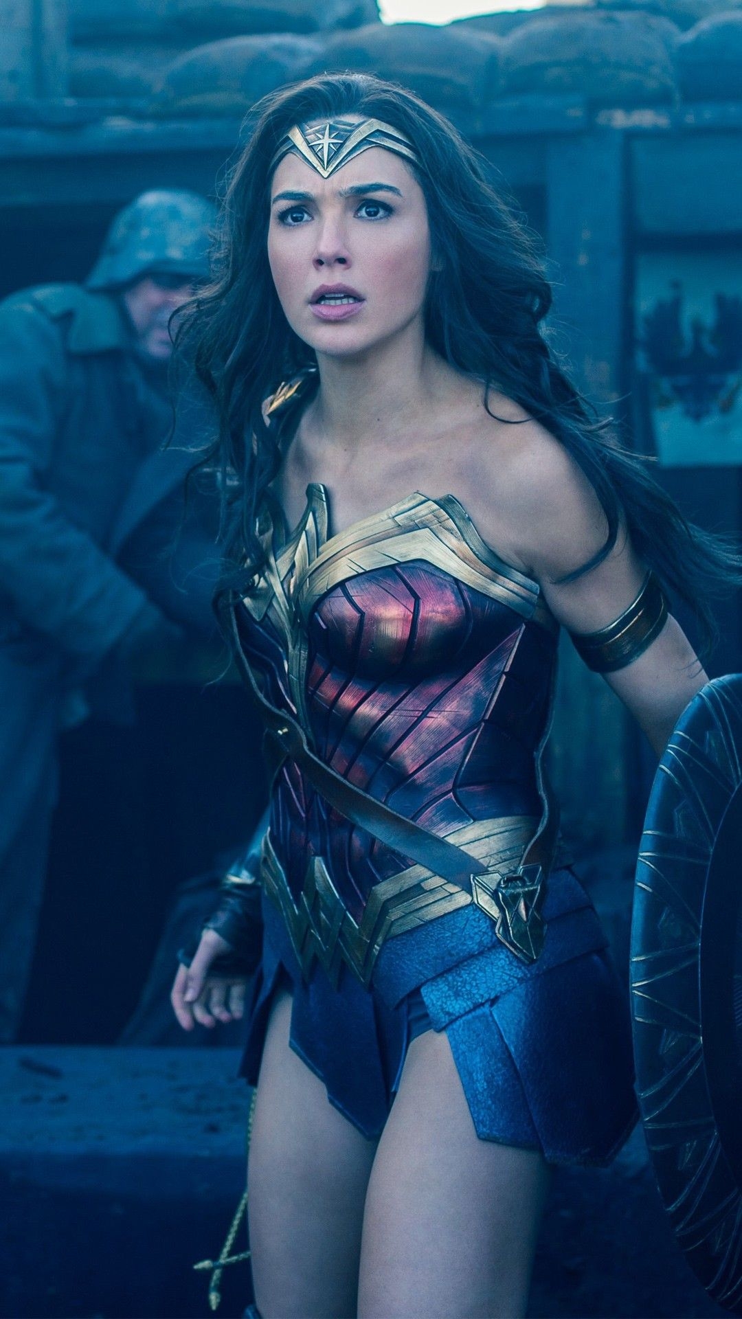 1080x1920 Wonder Woman Gal Gadot 2017 4K Wallpaper, Phone