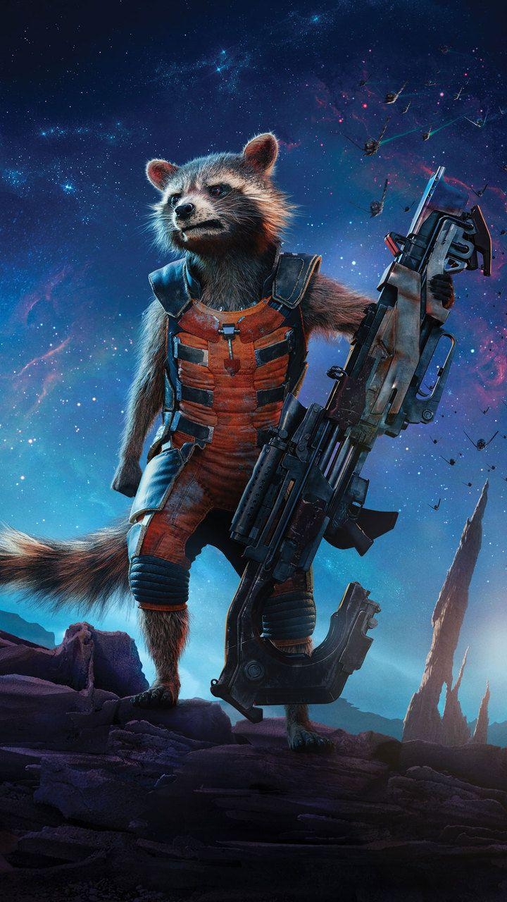 720x1280 Download Rocket Raccoon Guardians Of The Galaxy 5k HD 4k, Phone