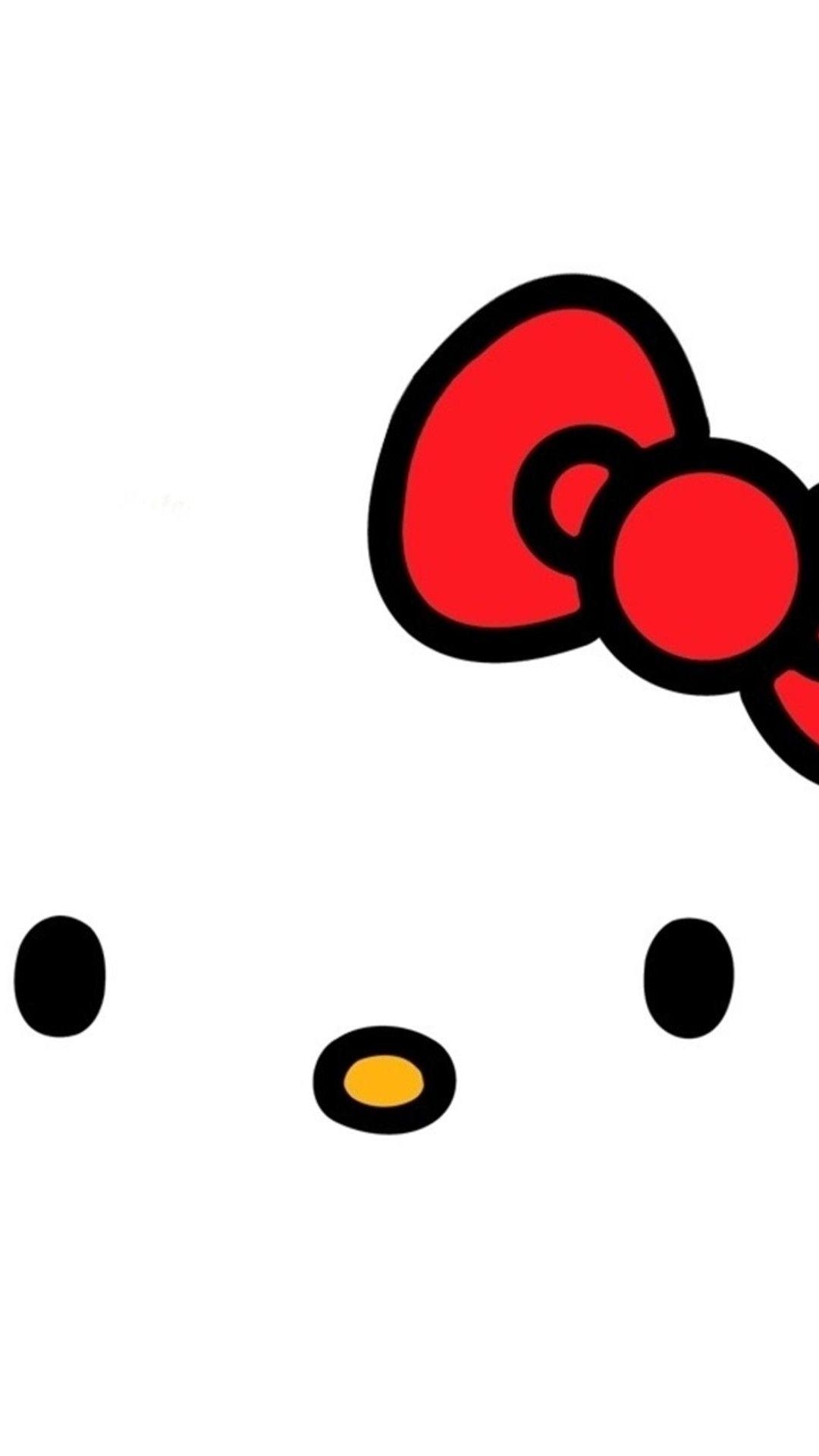 1080x1920 Hello Kitty Minimal iPhone 6 Plus HD Wallpaper HD Download, Phone