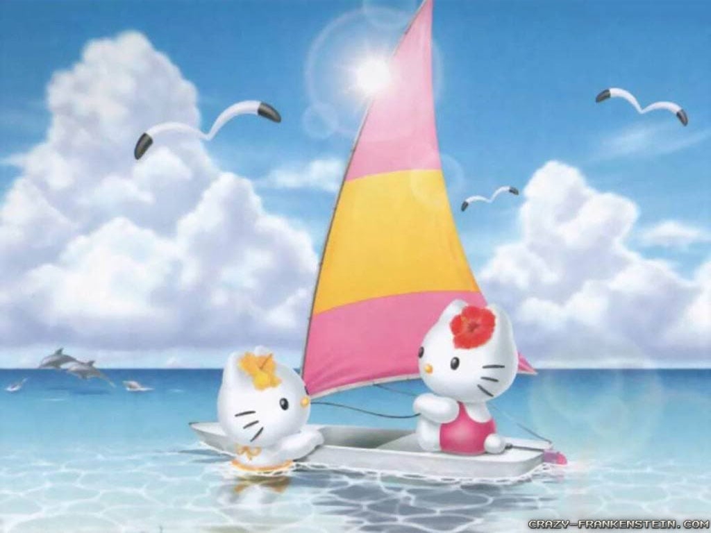 1030x770 Hello Kitty Summer Wallpaper, Desktop