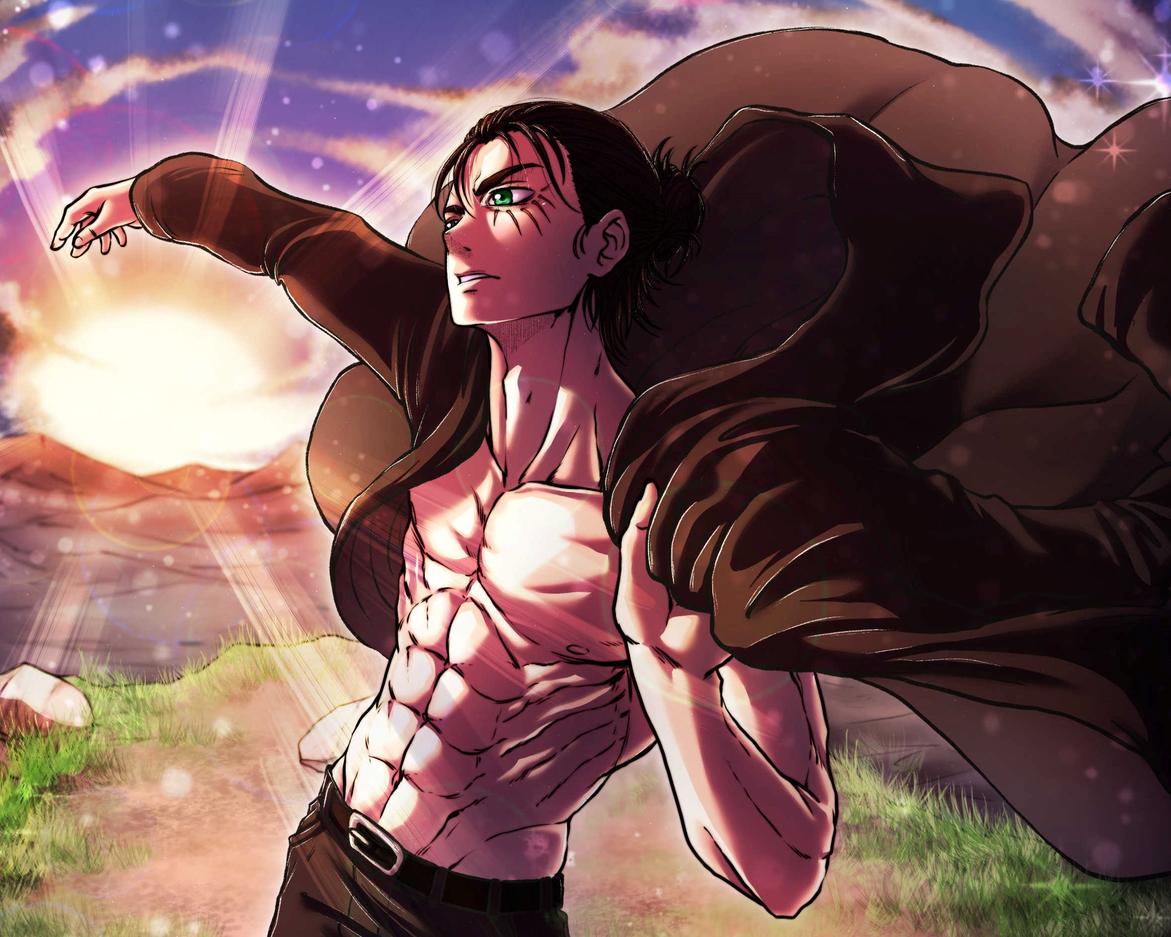 2350x1880 Anime Attack On Titan HD Wallpaper, Desktop