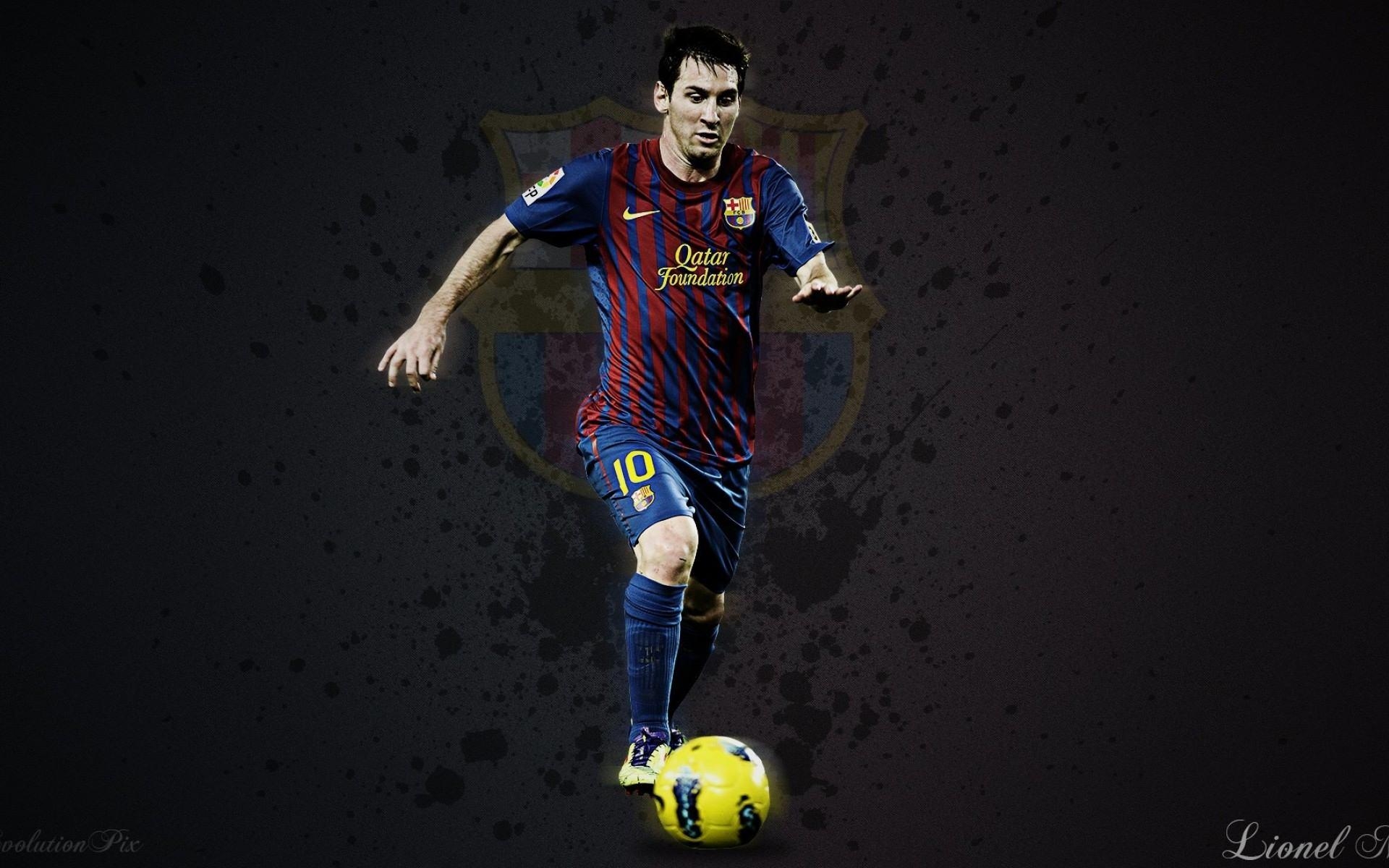 1920x1200 Messi Background 2015, Desktop