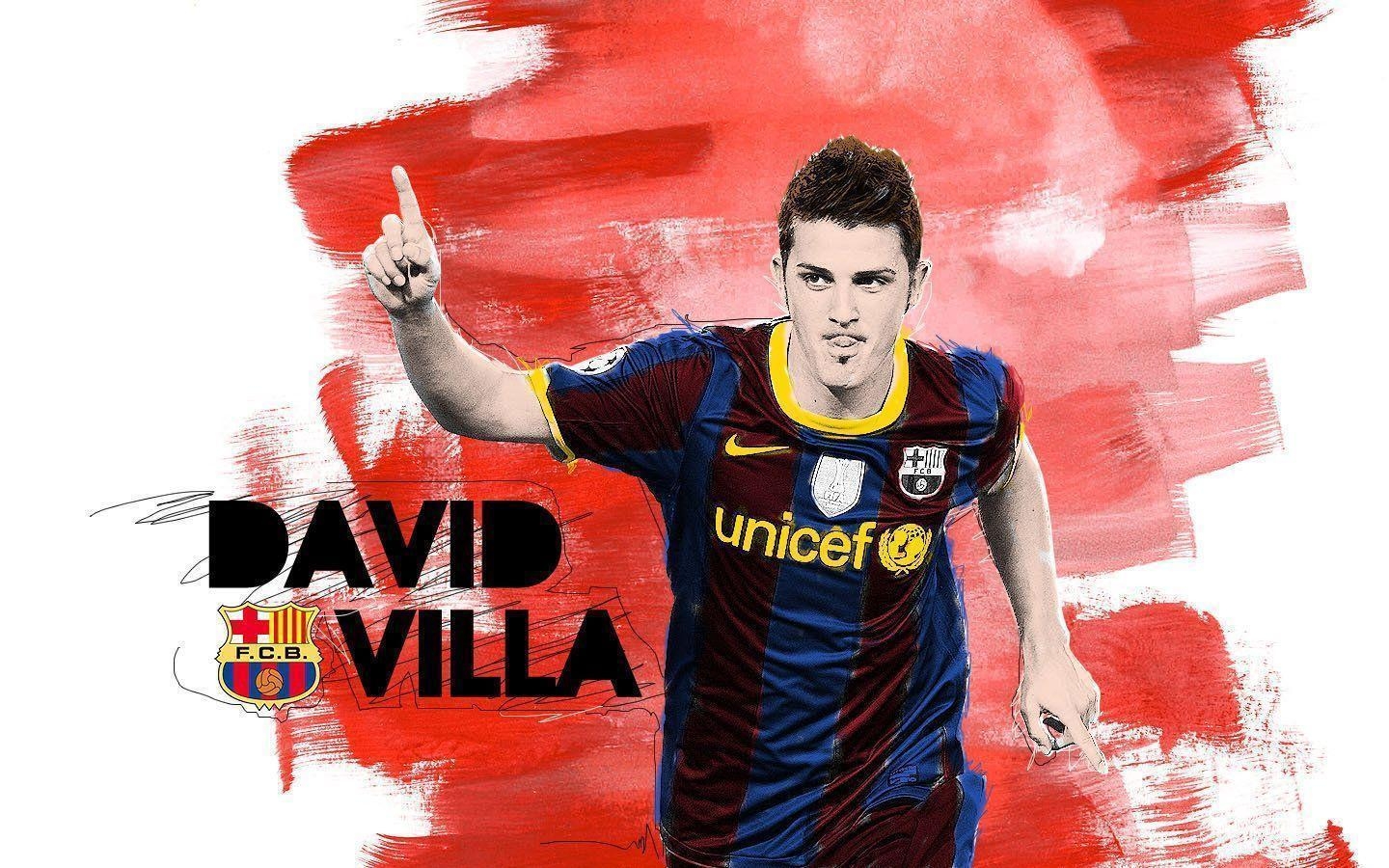 1440x900 David Villa Wallpaper 2013 5375 HD Wallpaper in Football, Desktop