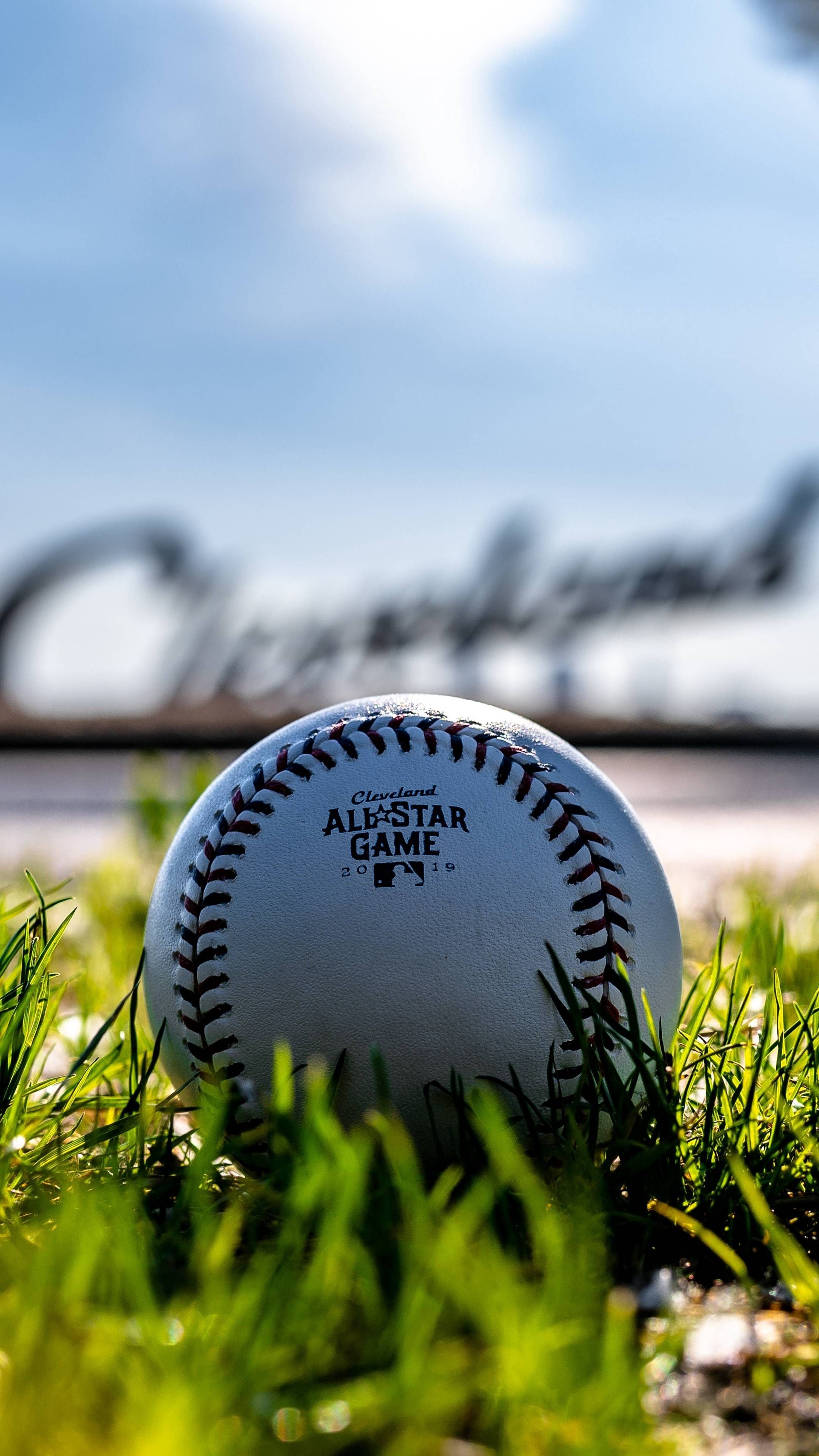 2160x3840 Download iPhone Xs, iPhone Xs Max, iPhone XR HD wallpaper baseball, ball, grass. Baseball wallpaper, Baseball photography, Softball background, Phone