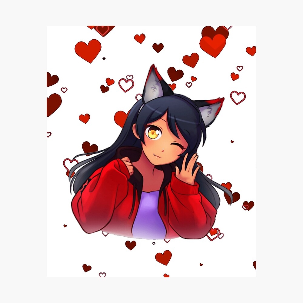 1000x1000 cute aphmau Poster, Phone