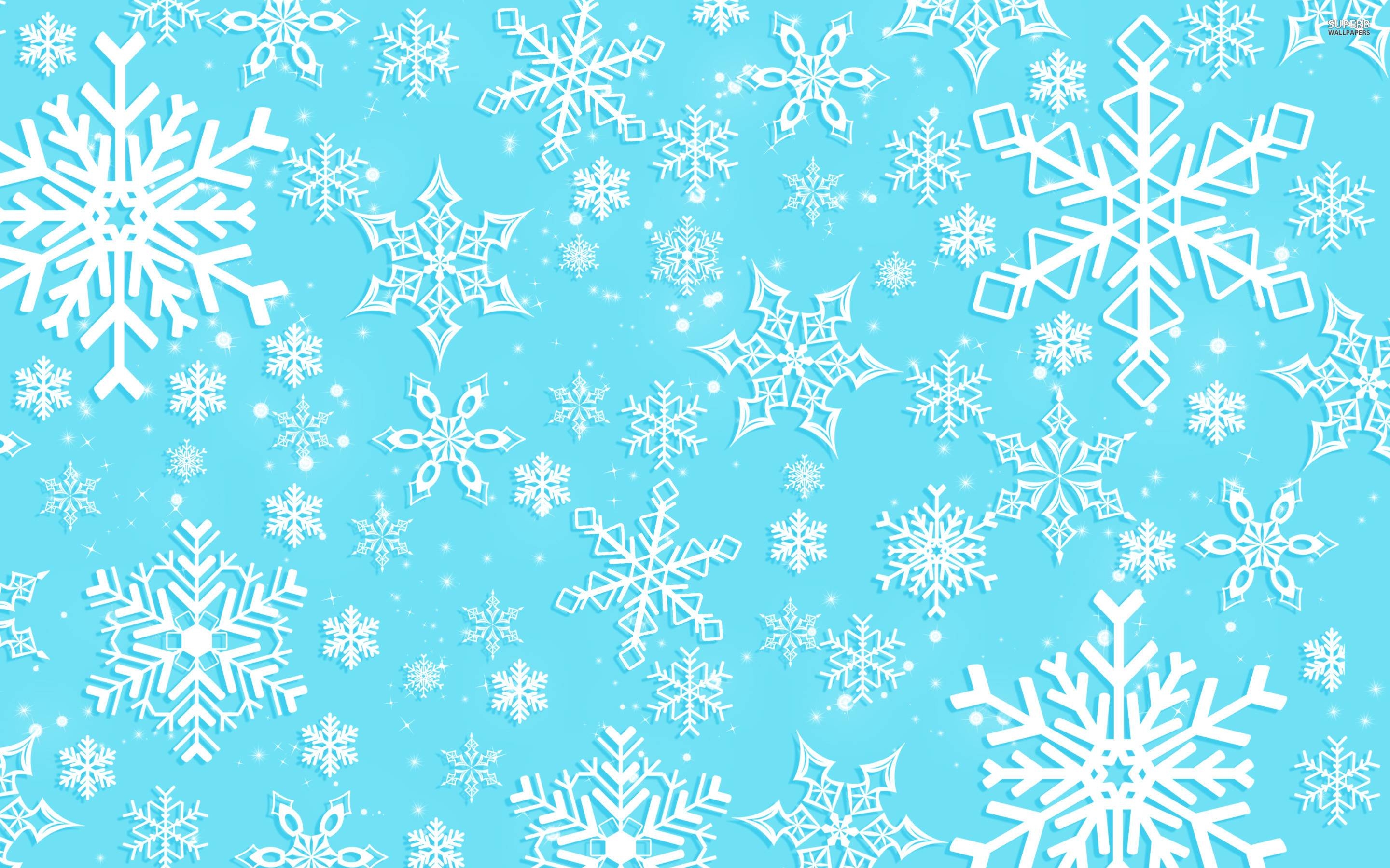 2880x1800 Snowflakes Wallpaper Full HD, Desktop