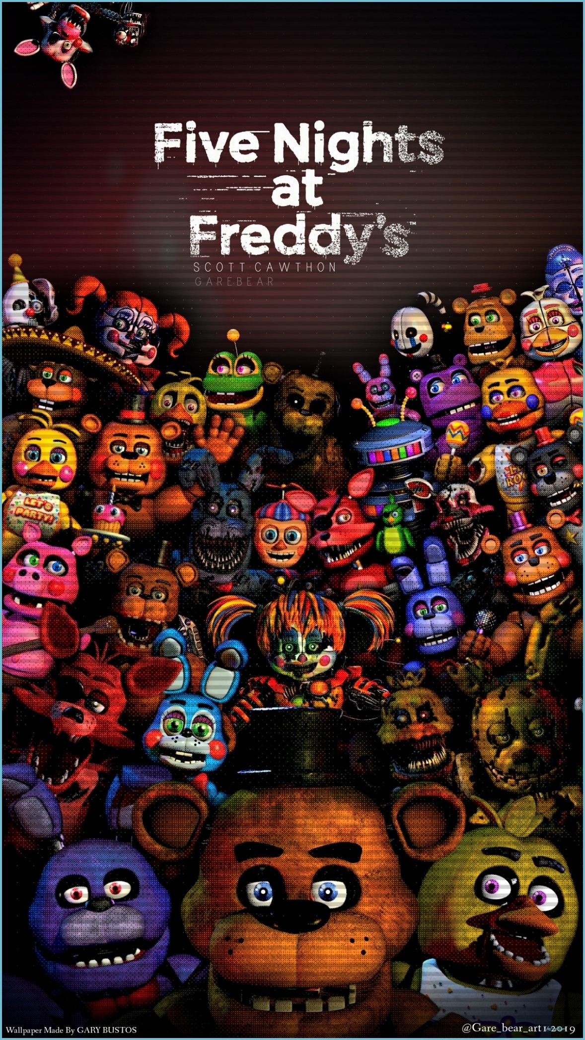 1180x2100 Five Nights at Freddy's Wallpaper Fnaf wallpaper, Anime fnaf, Phone