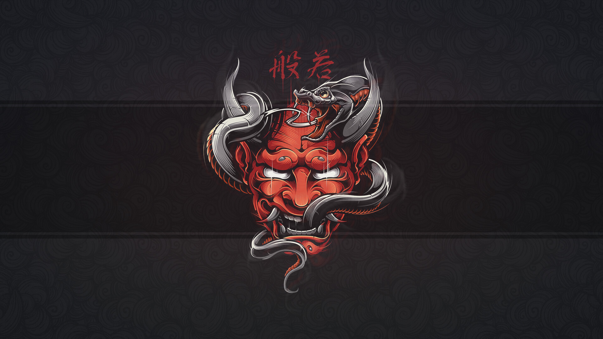 1920x1080 Oni mask wallpaper, Desktop