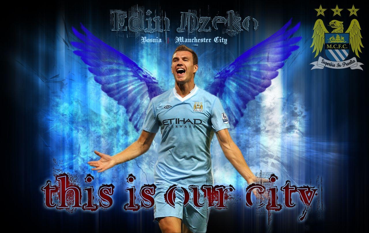 1280x810 Edin Dzeko manchester city wallpaper, Football Picture and Photo, Desktop