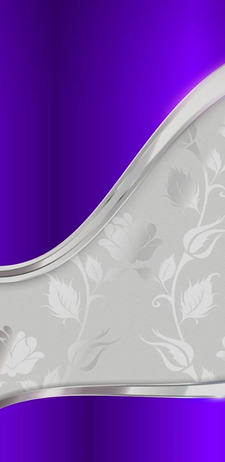 740x1520 Purple & Silver Wallpaper. By Artist Unknown. Purple and silver wallpaper, Silver wallpaper, Bling wallpaper, Phone