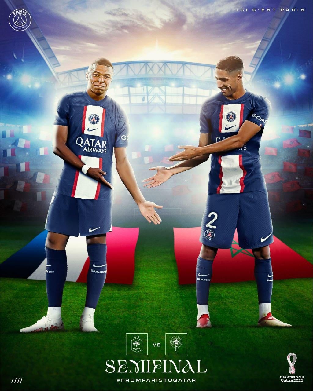 1030x1280 Semi Final Day For Our 2⃣ Parisians #FRAMAR⚡️, Phone