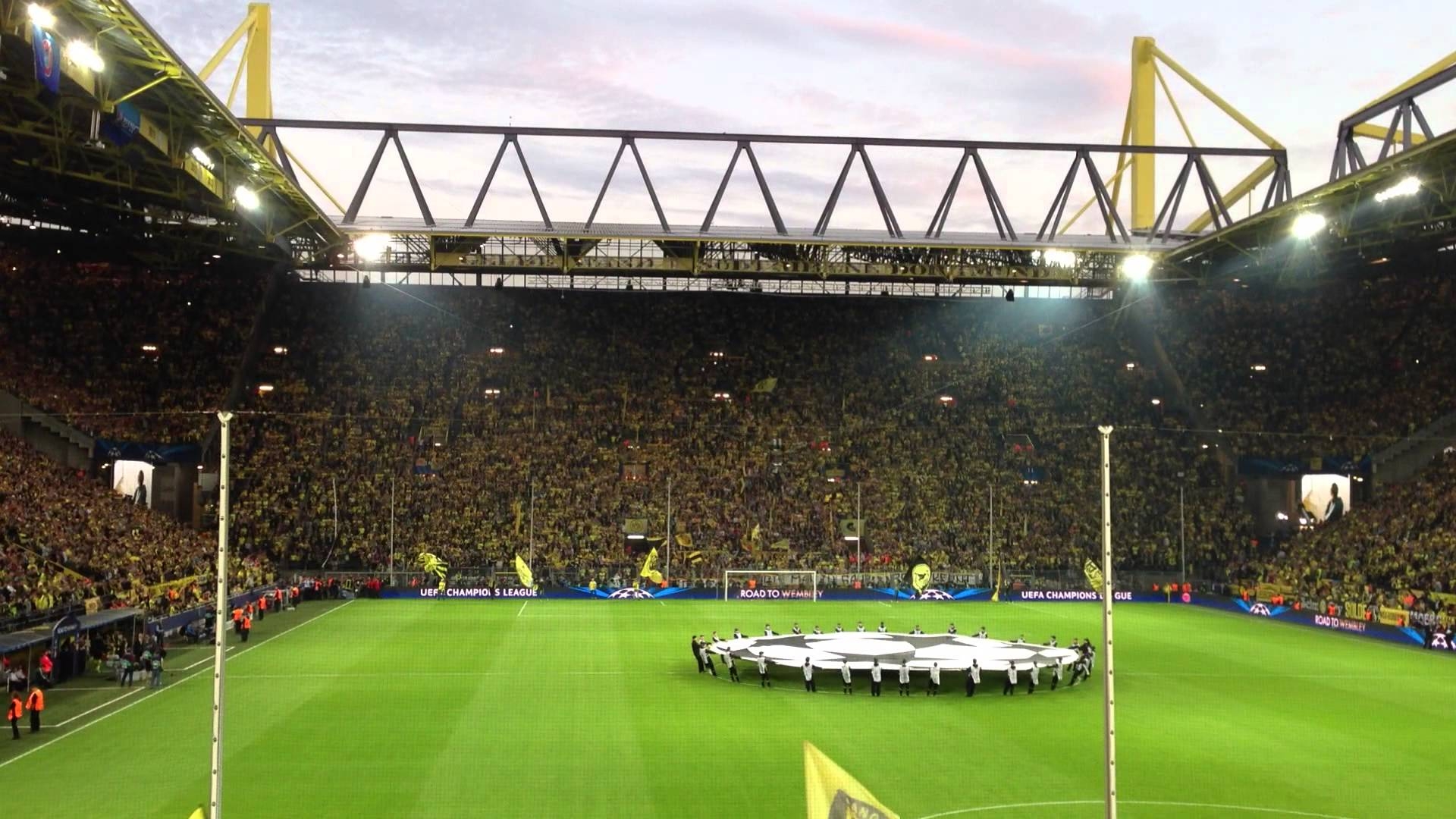 1920x1080 Signal Iduna Park Dortmund Song UEFA Champions League, Desktop