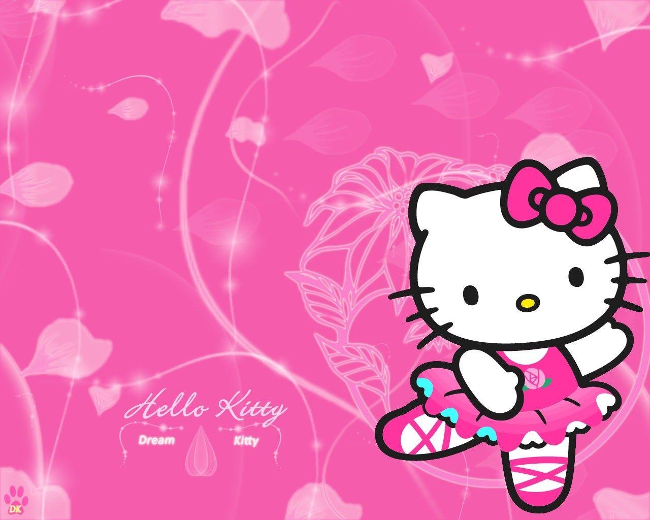 1280x1030 FREE Hello Kitty HD Background in PSD, Desktop