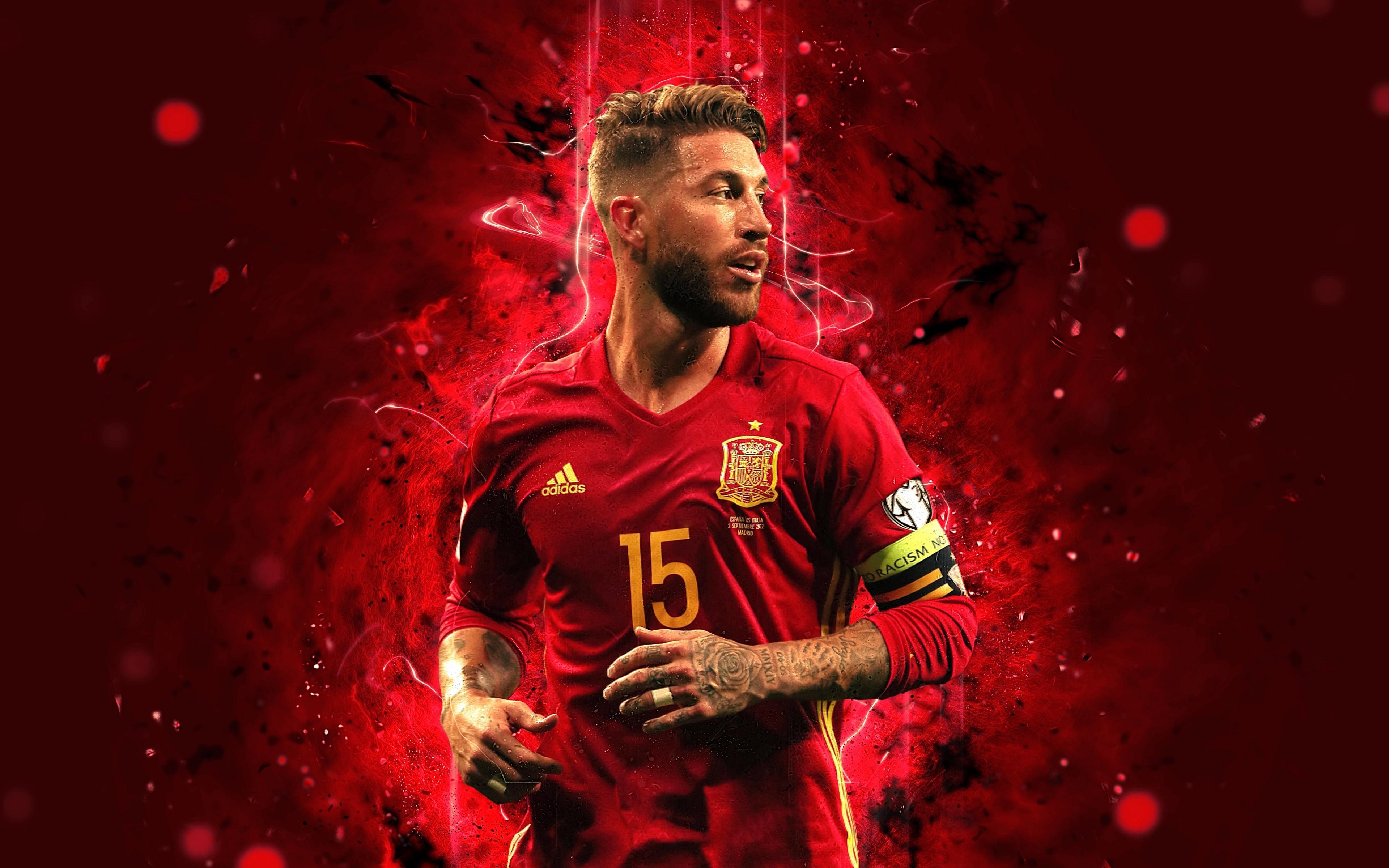 3840x2400 Sergio Ramos 4k Ultra HD Wallpaper. Background Image, Desktop