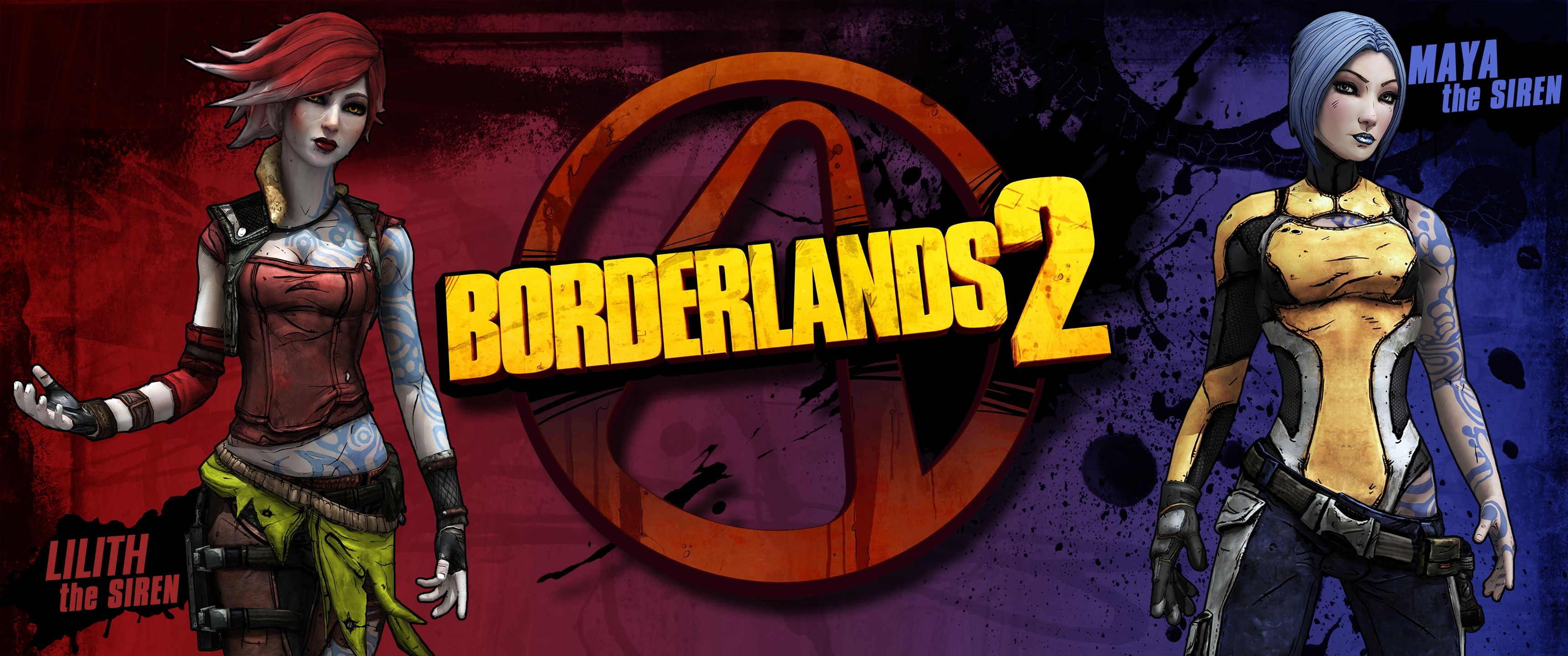 3440x1440 Lilith Borderlands 2 Wallpaper, Dual Screen