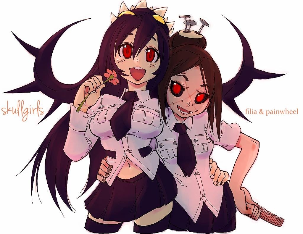 1030x800 Skullgirls (Game) Anime Image Board, Desktop