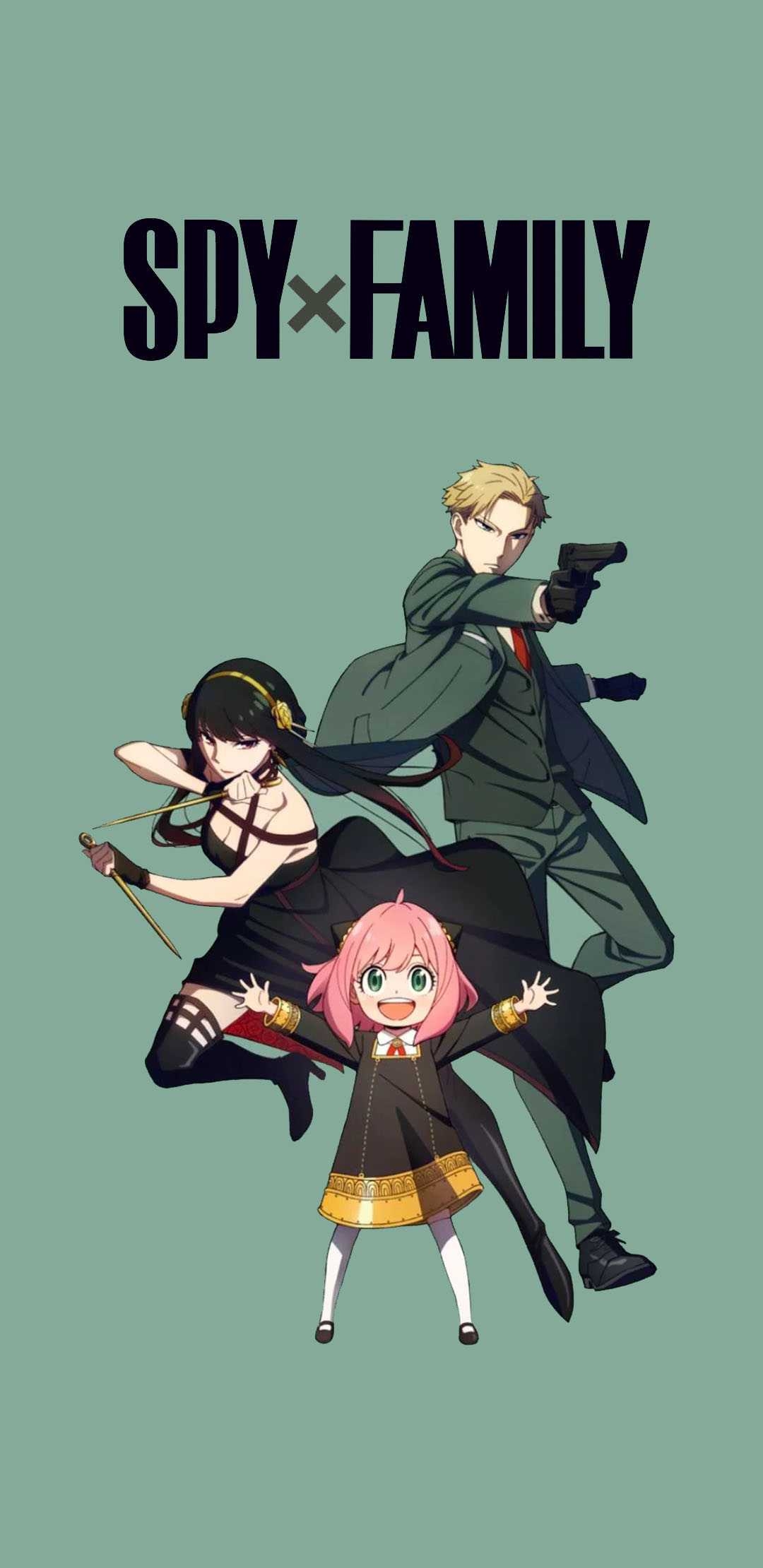 1080x2220 Spy X Family Wallpaper, Phone