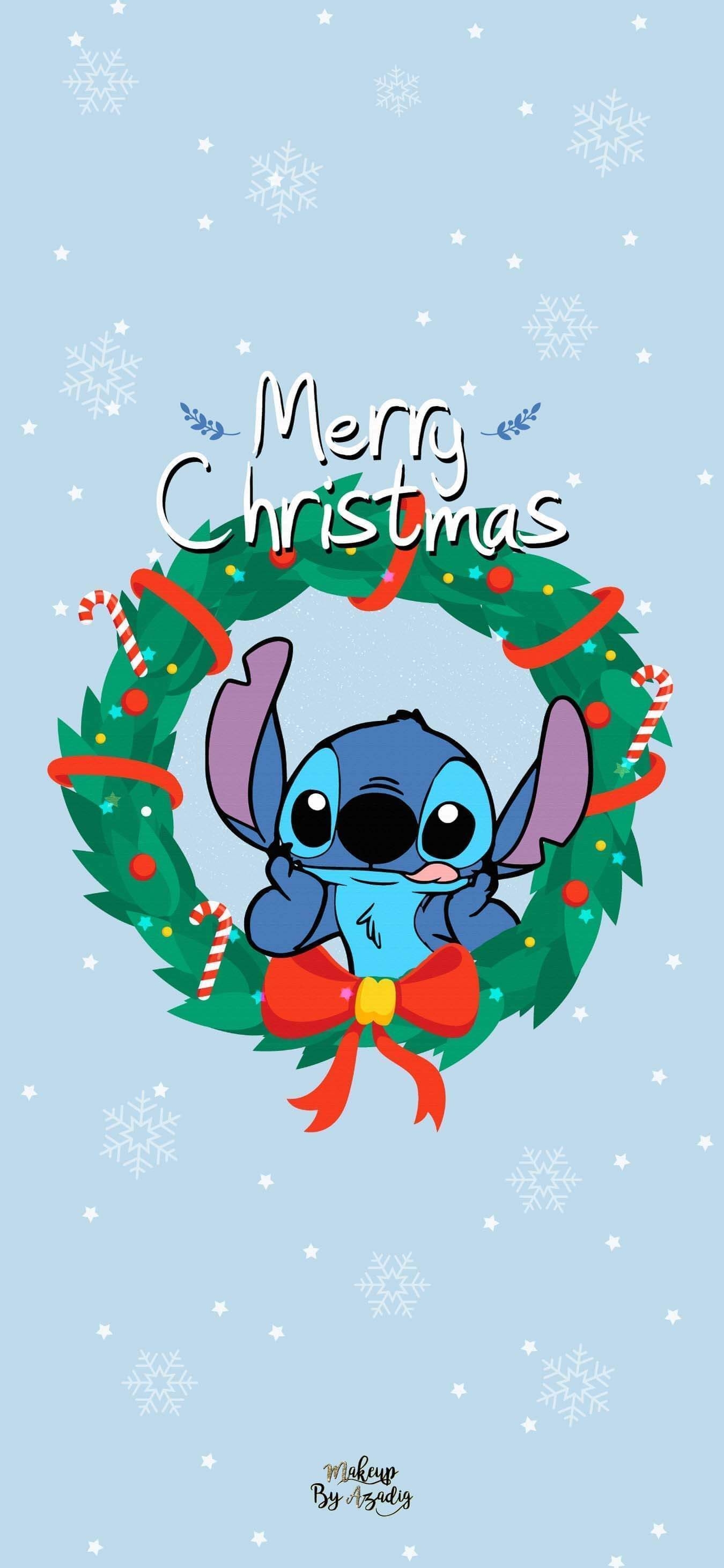 1350x2930 Cute Wallpaper iPhone Disney Stitch for Your iPhone. Wallpaper iphone christmas, Cute christmas wallpaper, Christmas wallpaper iphone cute, Phone