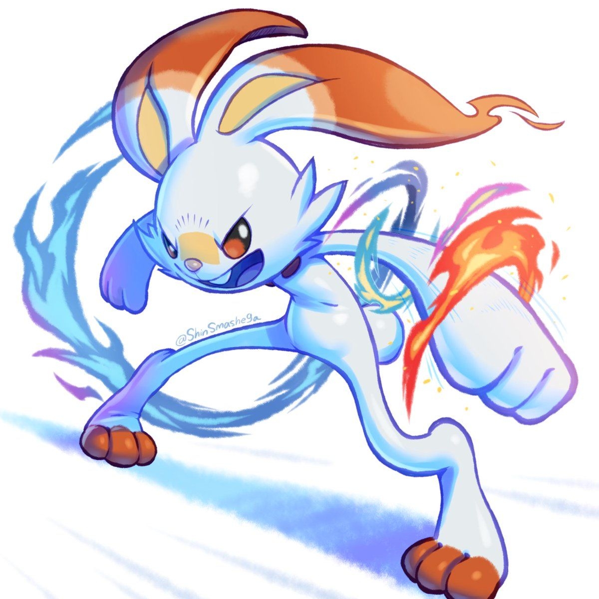 1200x1200 Scorbunny. Pokémon Sword and Shield, Phone