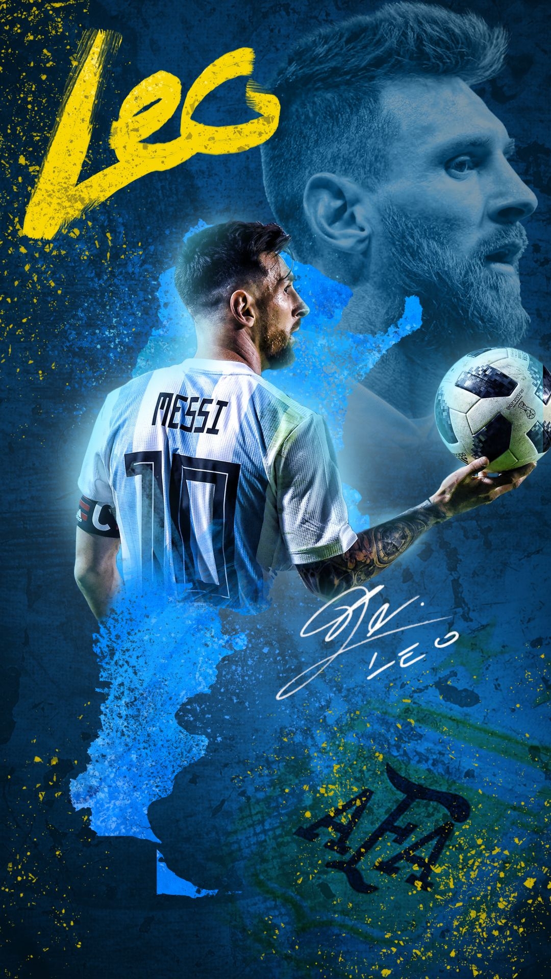 1080x1920 Messi Argentina Wallpaper Messi Argentina Wallpaper Download, Phone