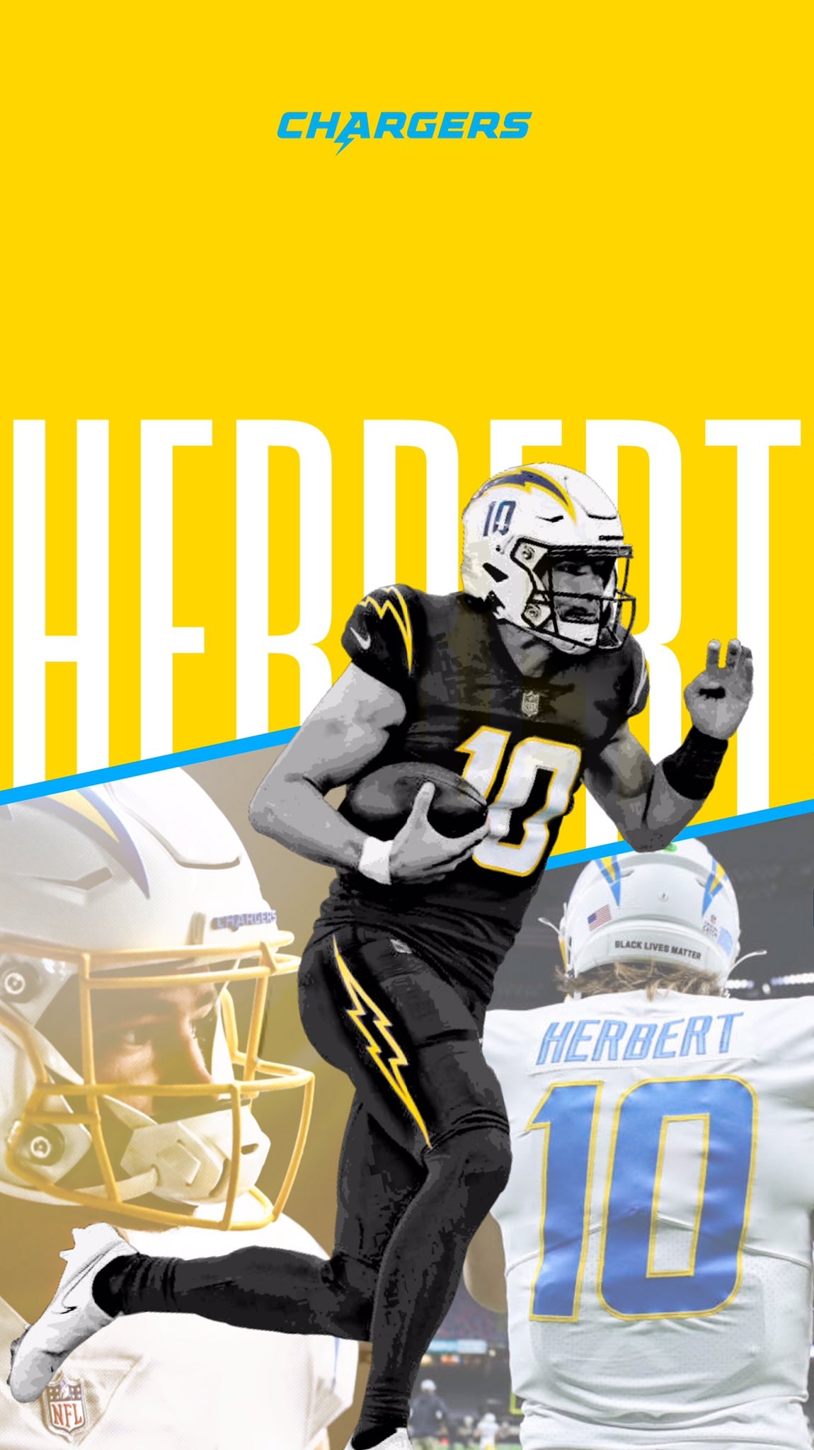 1150x2050 Dorian ⚡️ Herbert wallpaper #BoltUp #PepsiROY + Justin Herbert #WPMOYChallenge + Rochell, Phone