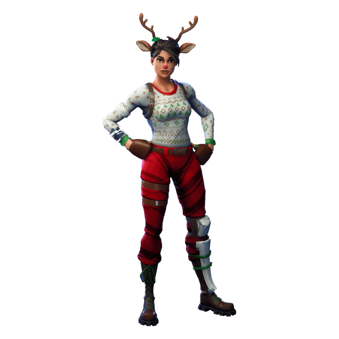 1100x1100 Fortnite Red Nosed Raider PNG Image. Free Transparent CC0, Phone