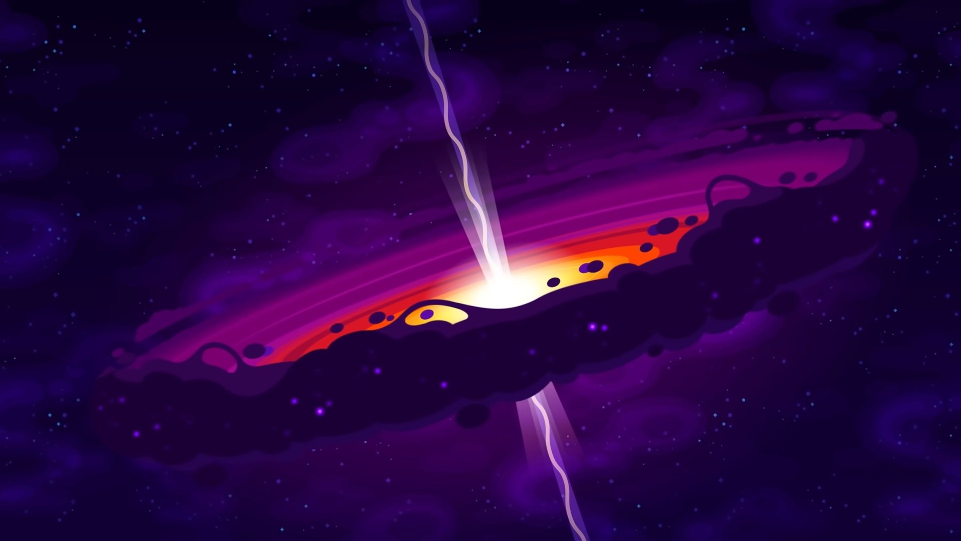 1920x1080 Black Hole. By kurzgesagt, Desktop