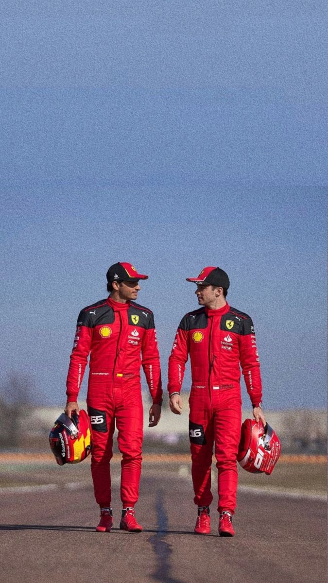 680x1200 Charles Leclerc and Carlos Sainz x, Phone