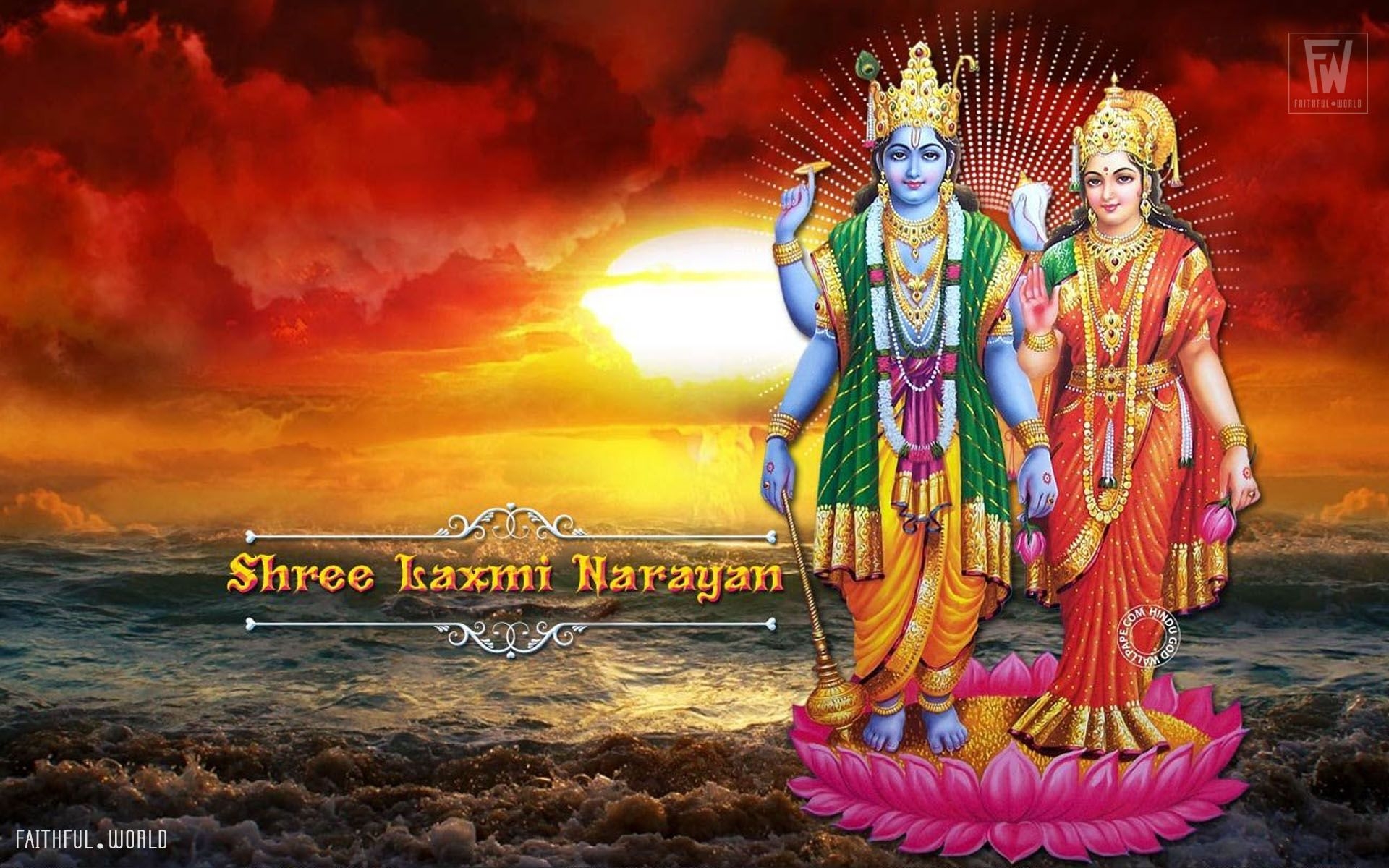 1920x1200 Lord Vishnu Wallpaper, Desktop