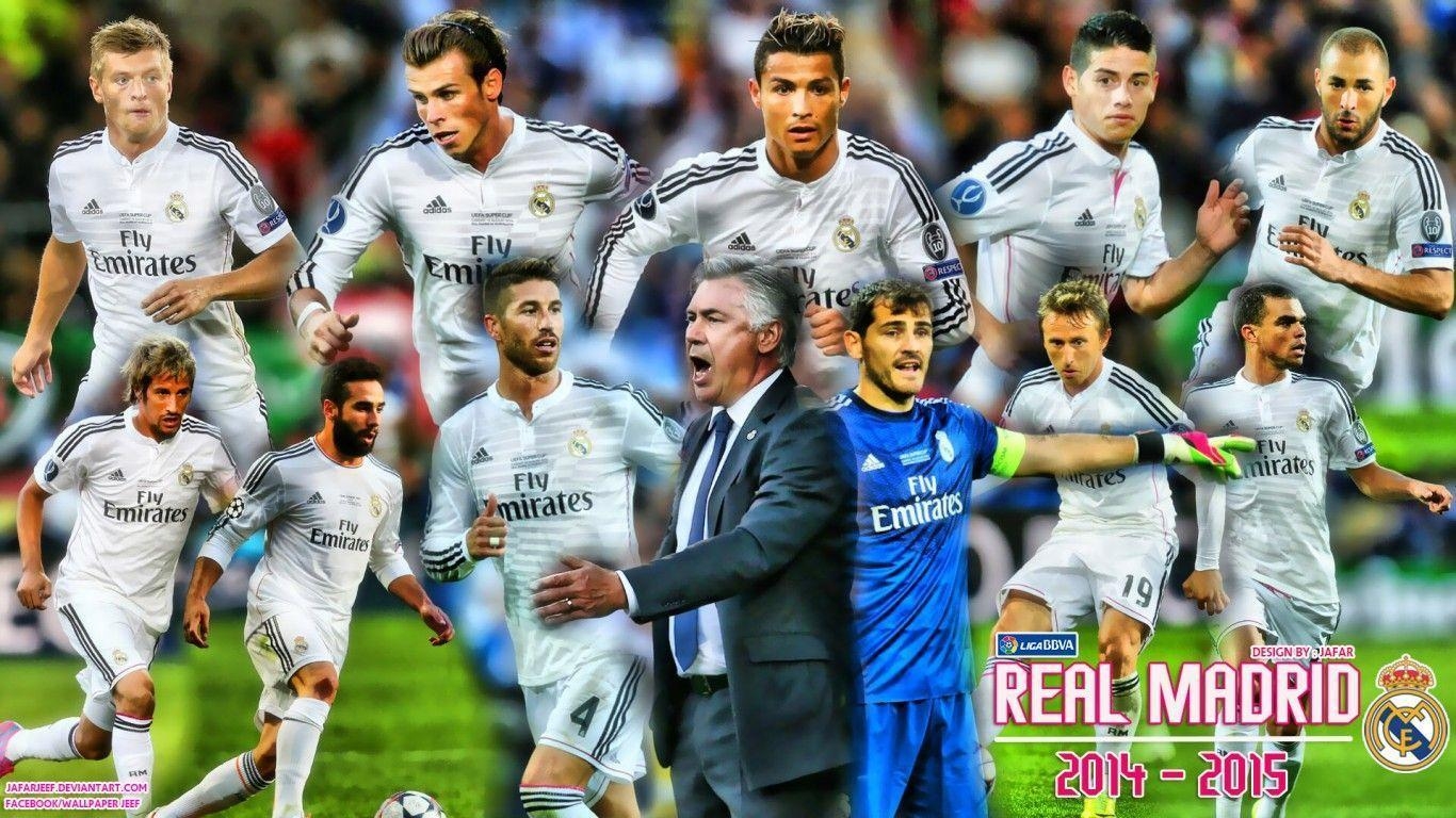 1370x770 Real Madrid Logo Wallpaper HD 2015. Real Madrid, Desktop