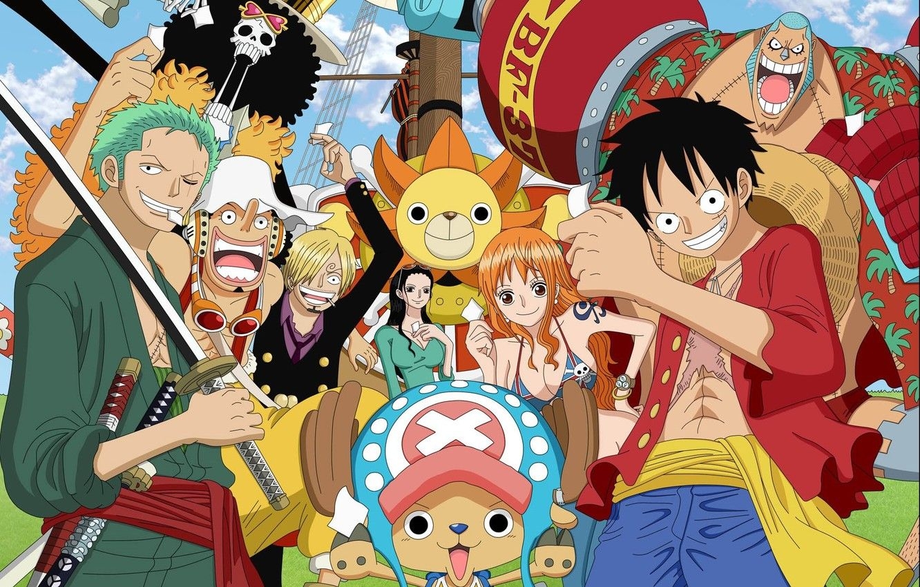 1340x850 Wallpaper game, Chopper, One Piece, anime, katana, Robin, asian, shooter, manga, japanese, oriental, asiatic, Roronoa Zoro, Nami, Brook, Zoro image for desktop, section сёнэн, Desktop