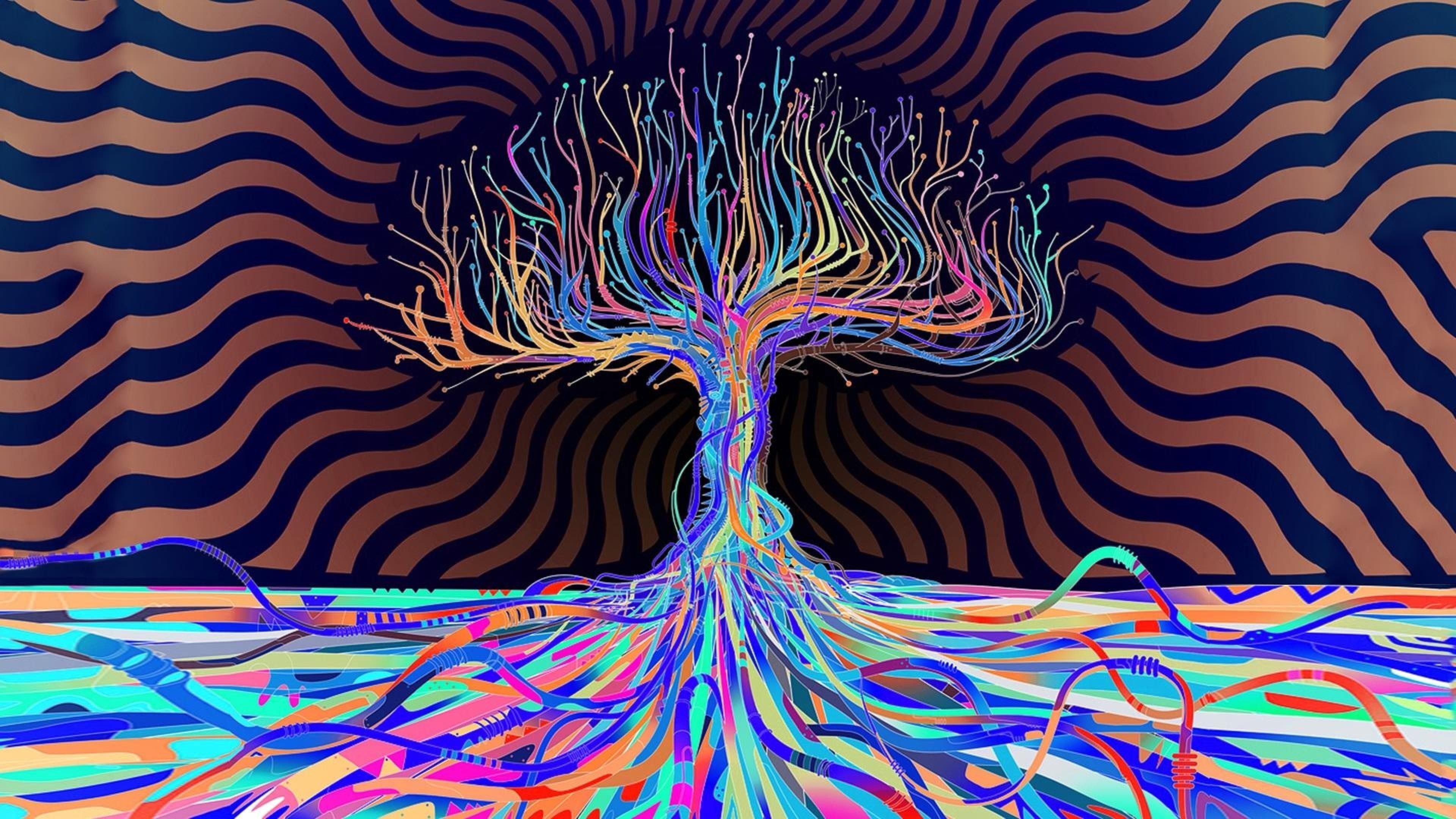 3840x2160 Trippy HD Wallpaper, Desktop