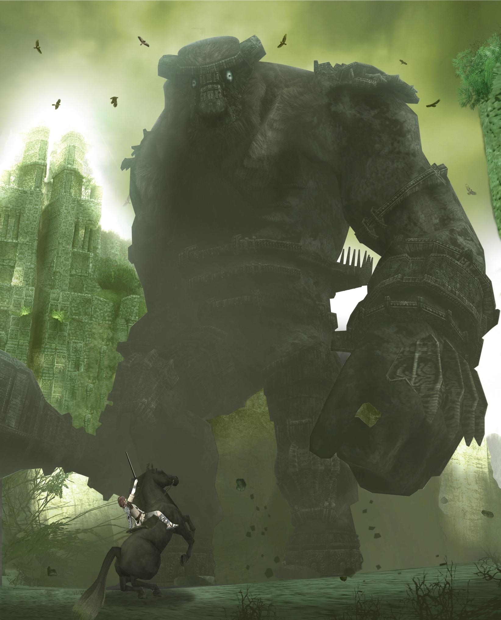 1650x2040 Shadow of the Colossus, Phone