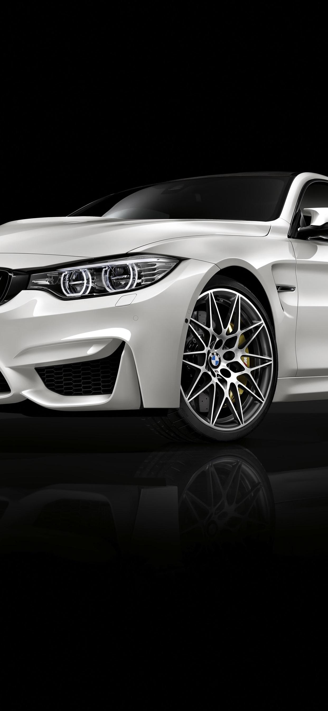 1250x2690 BMW M4 White Car Front View, Black Background  IPhone 11 Pro XS Max Wallpaper, Background, Picture, Image, Phone