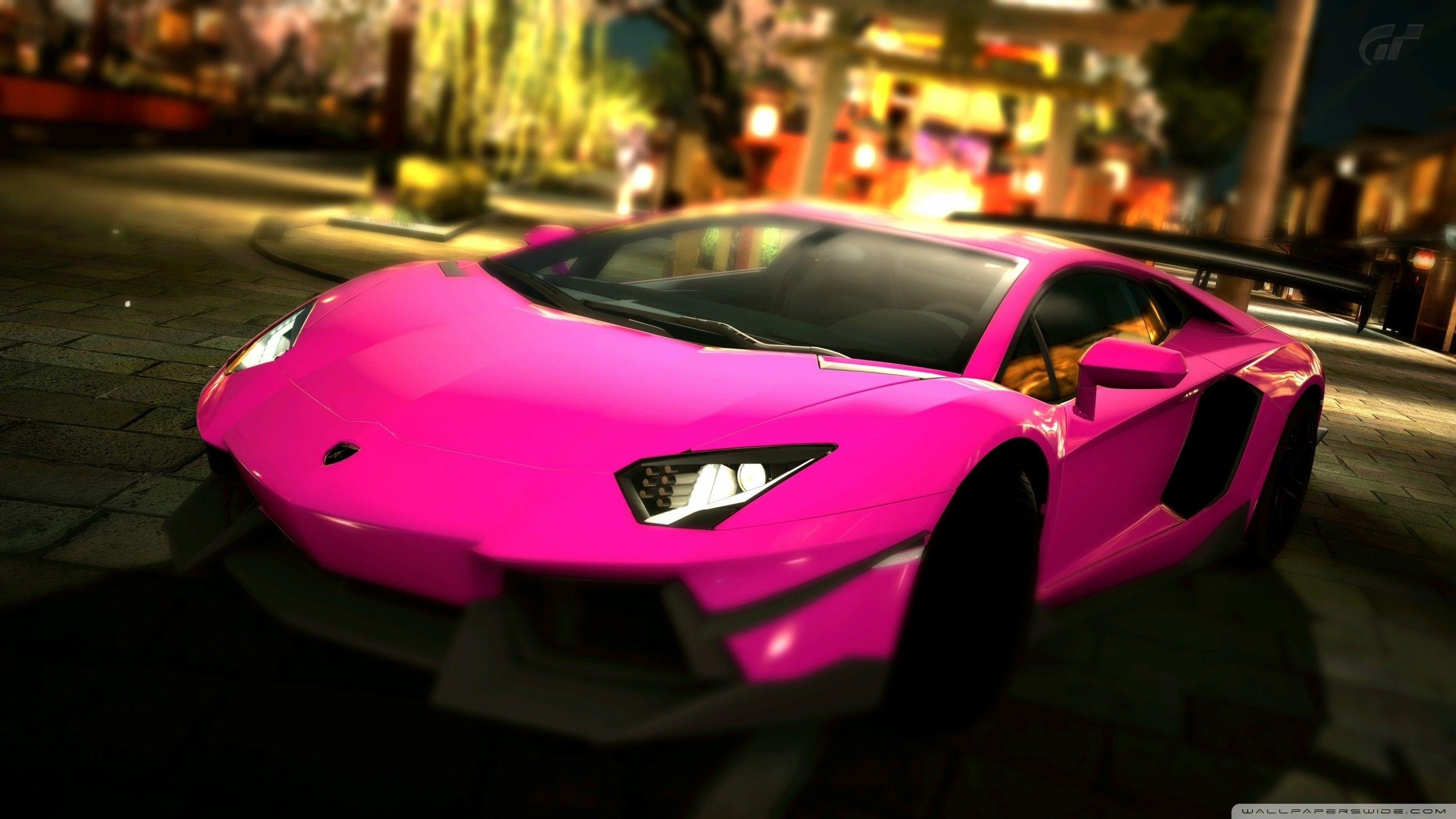 2560x1440 Pink Lamborghini Wallpaper, Desktop