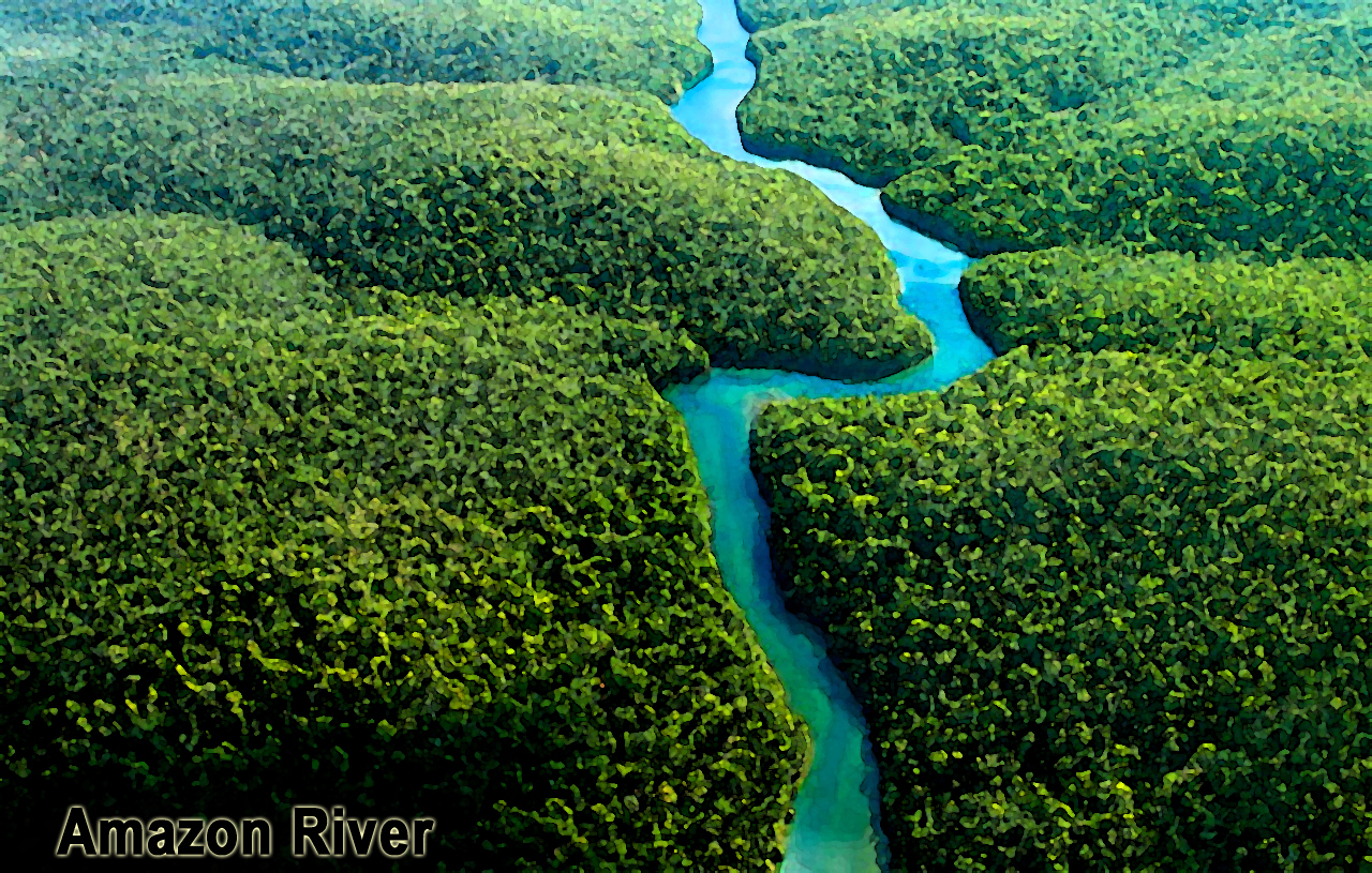 1280x820 Peru Amazon River Trees Wallpaper HD Free Nature Picture, Desktop