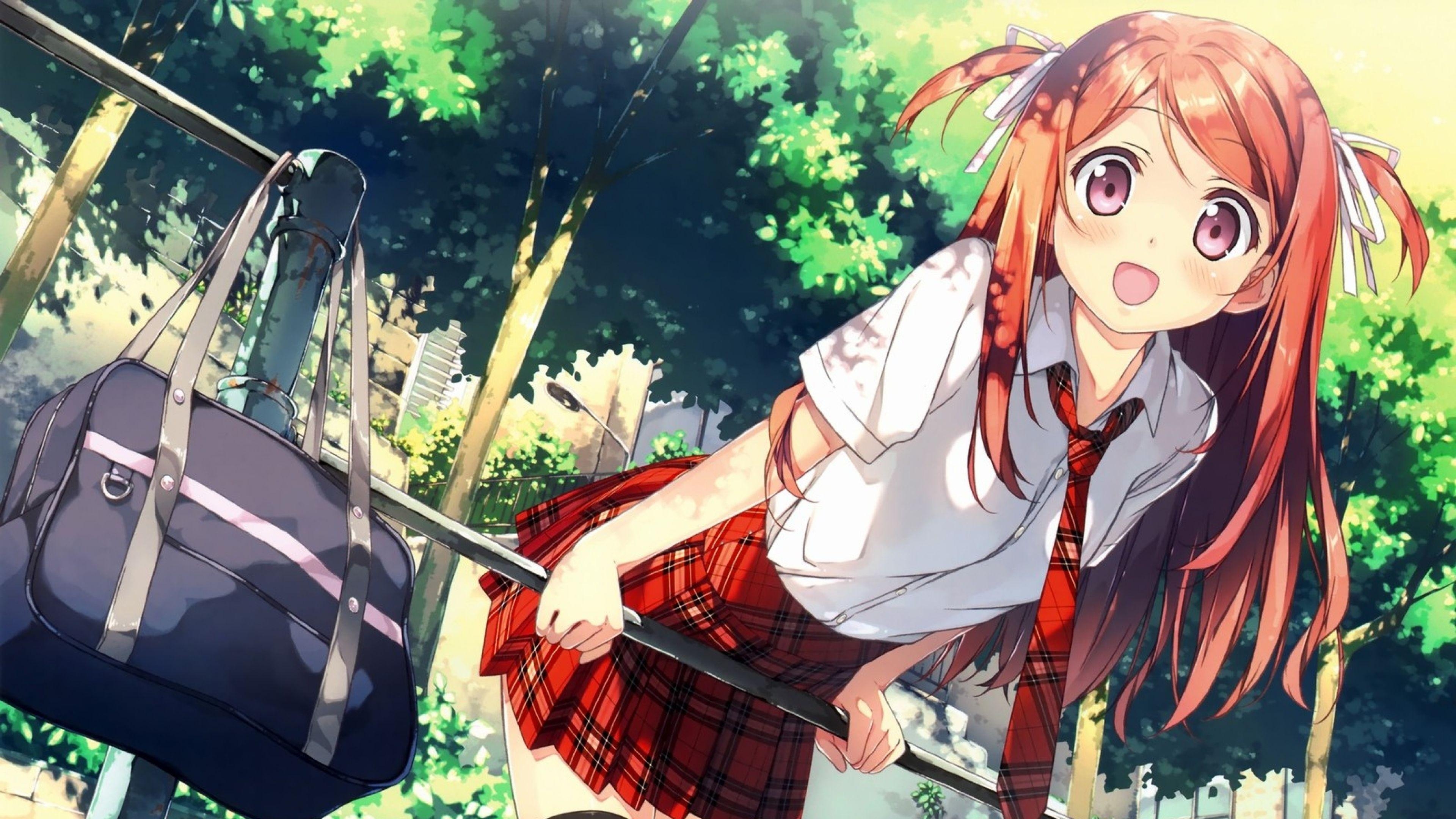 3840x2160 Anime Girl Wallpaper High Resolution, Desktop