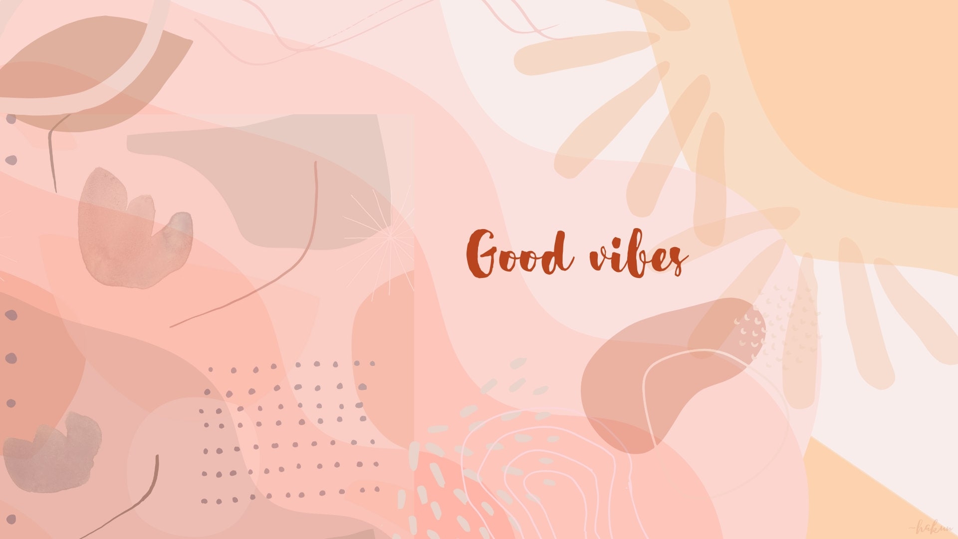 1920x1080 Good Vibes Aesthetic Desktop Wallpaper Instant Download, Desktop