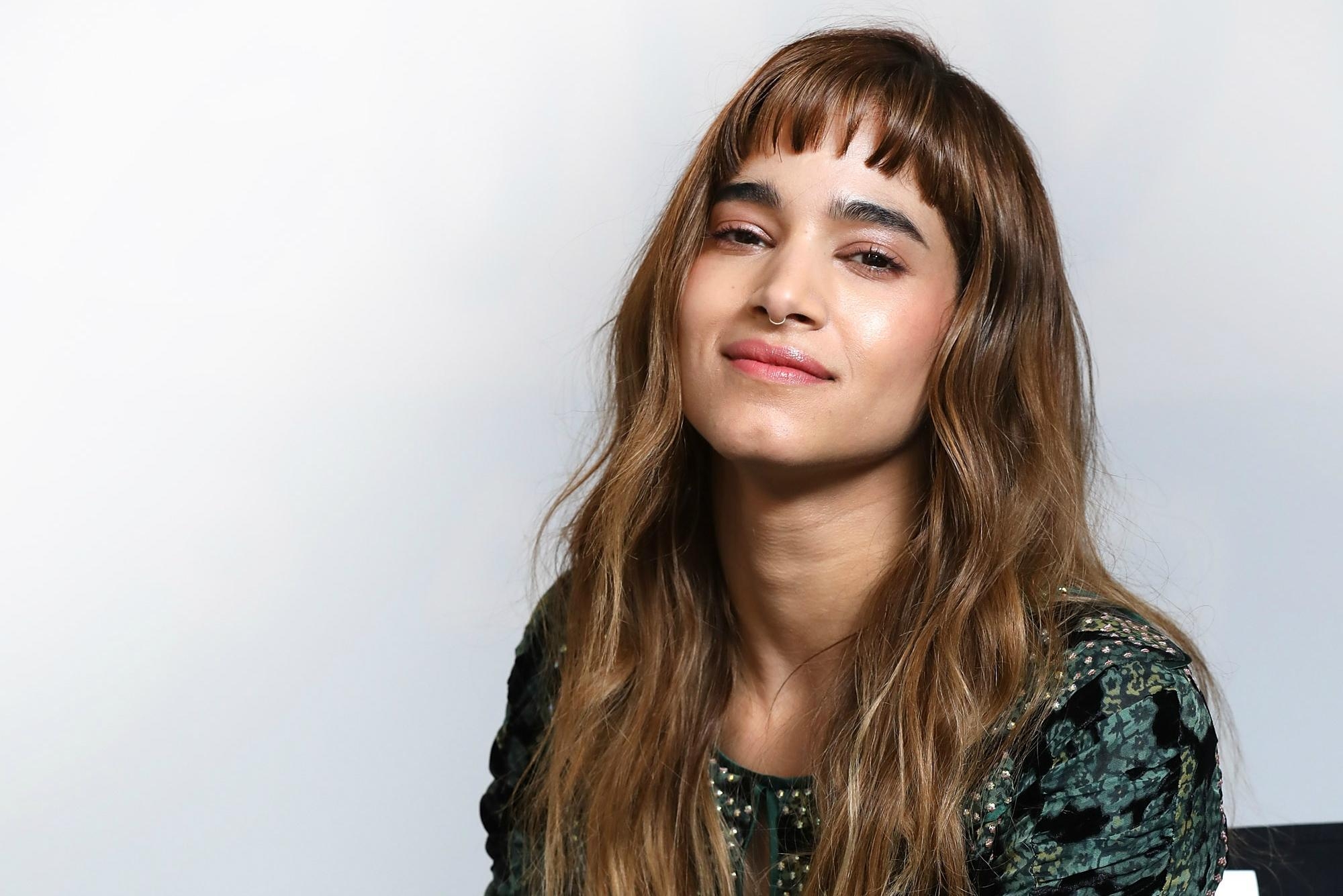 2000x1340 Sofia Boutella, #actress, #brunette, #pierced nose, #brown eyes, Desktop