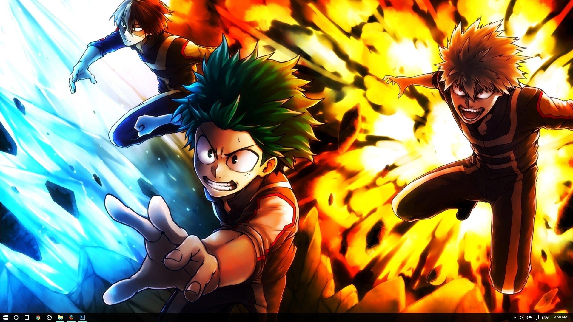 1920x1080 My Hero Academia Theme for Windows 10, Desktop