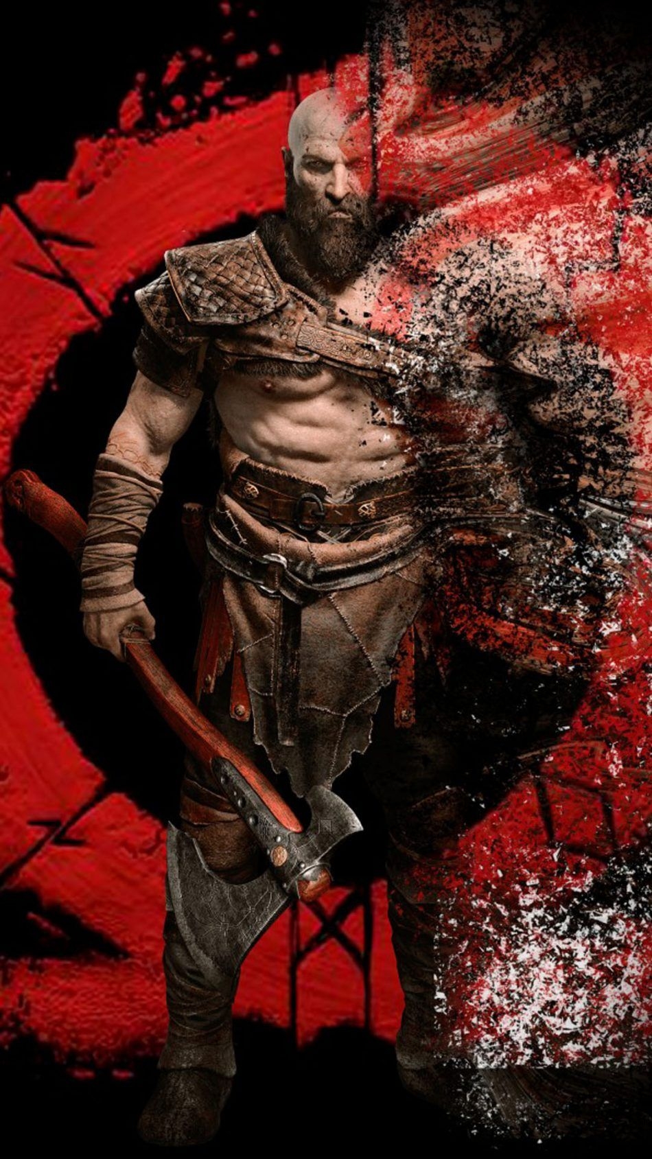 950x1690 Kratos From God Of War HD Mobile.wallpapertip.com, Phone