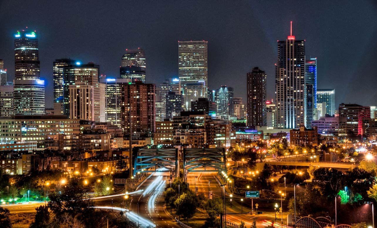 1290x780 Denver Cityscape Wallpaper. Purchase a print or digital download, Desktop