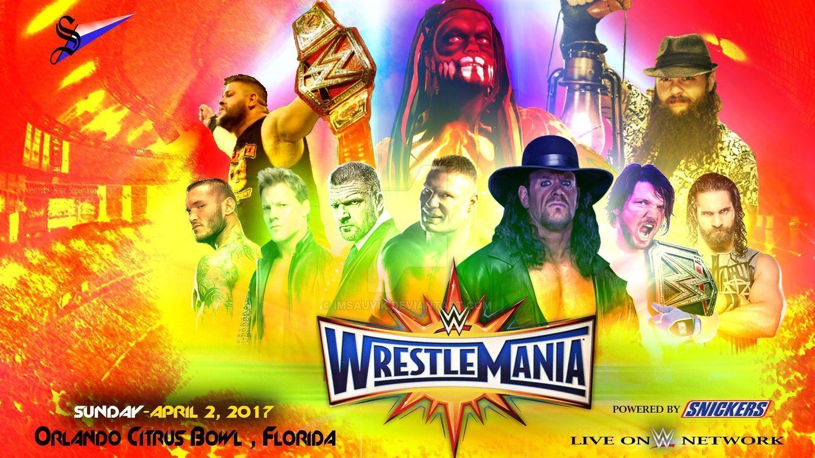 1600x900 Wrestlemania Wallpaper 2017 Wallpaper Background of Your Choice, Desktop