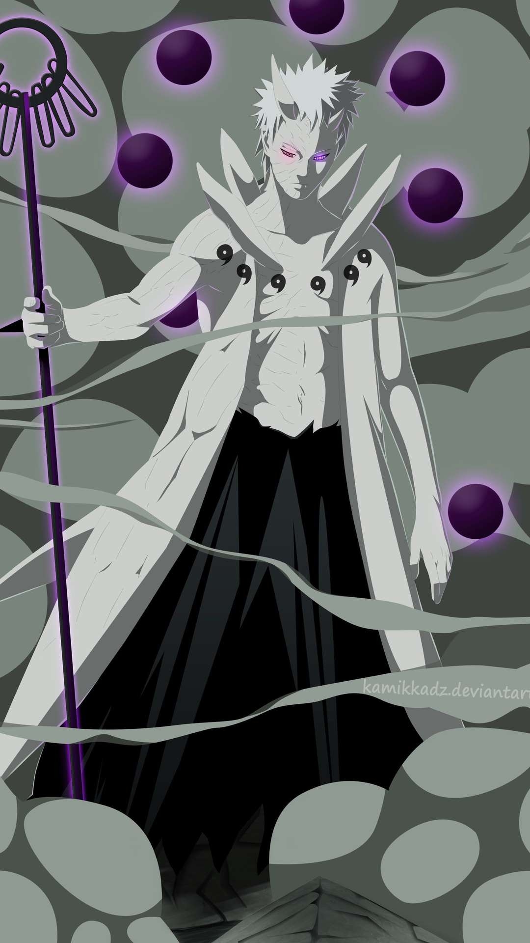 1080x1920 Uchiha Obito Wallpaper for iPhone and Android, Phone